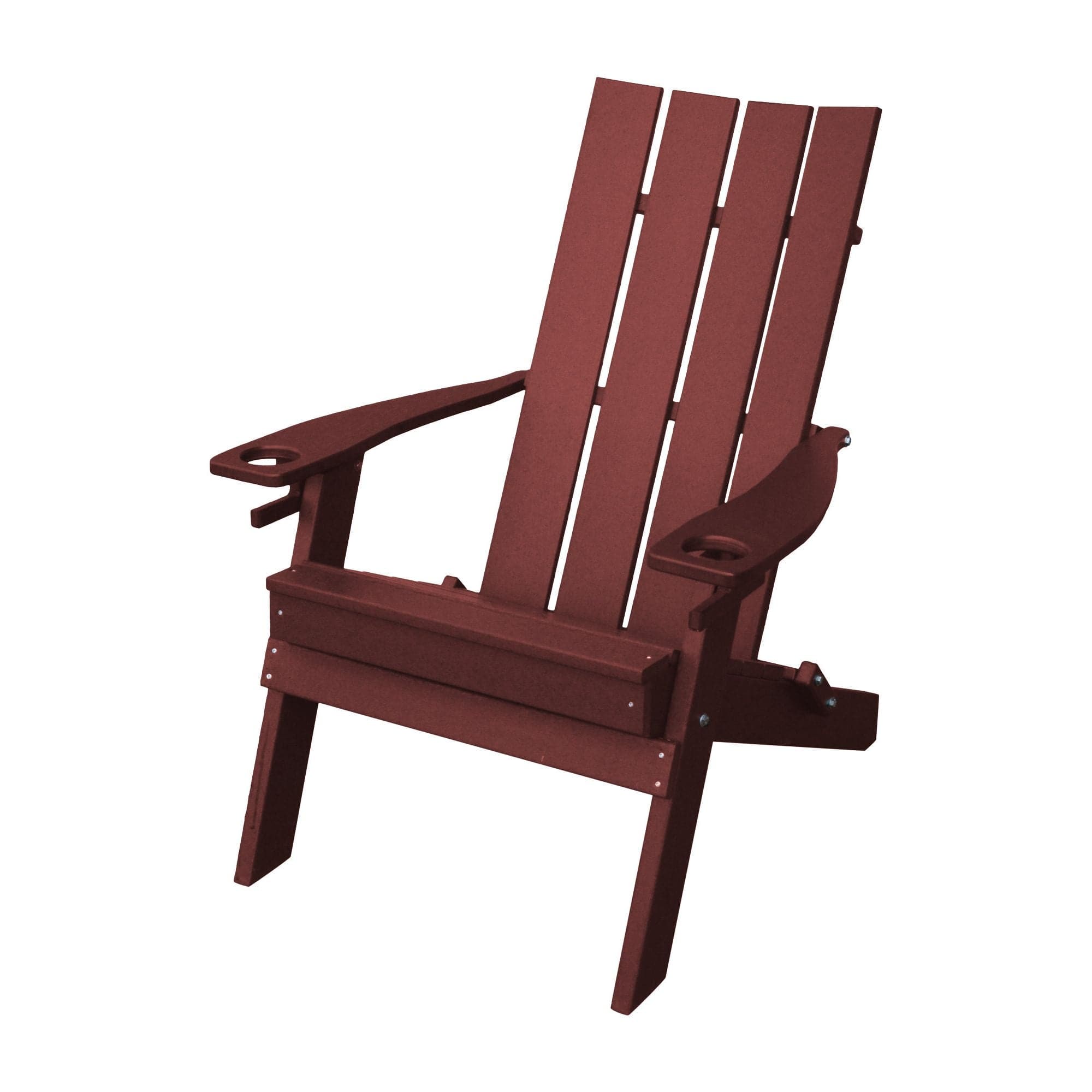 Keystone Amish Co. Modern Poly Lumber Folding Adirondack Chair