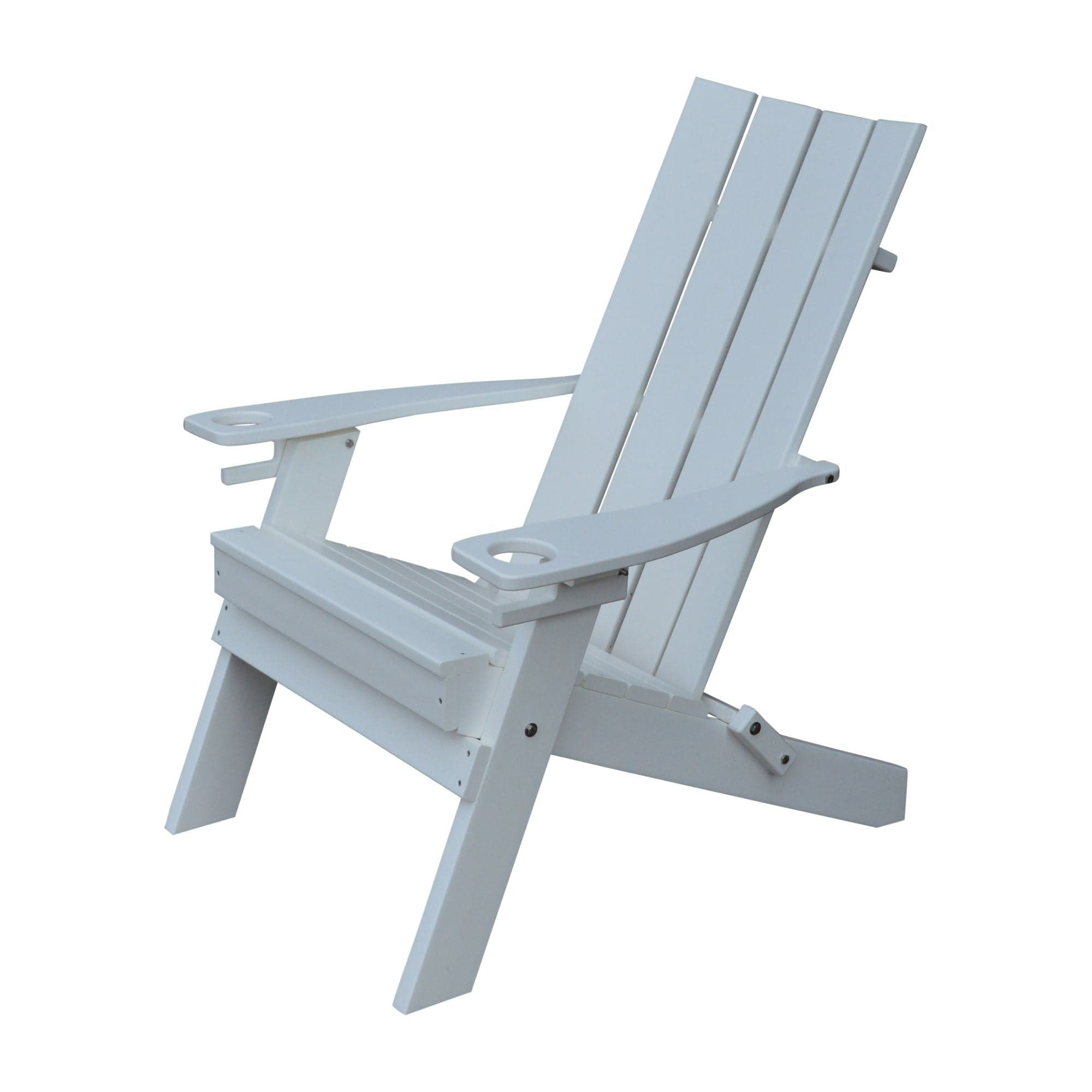 Keystone Amish Co. Modern Poly Lumber Folding Adirondack Chair