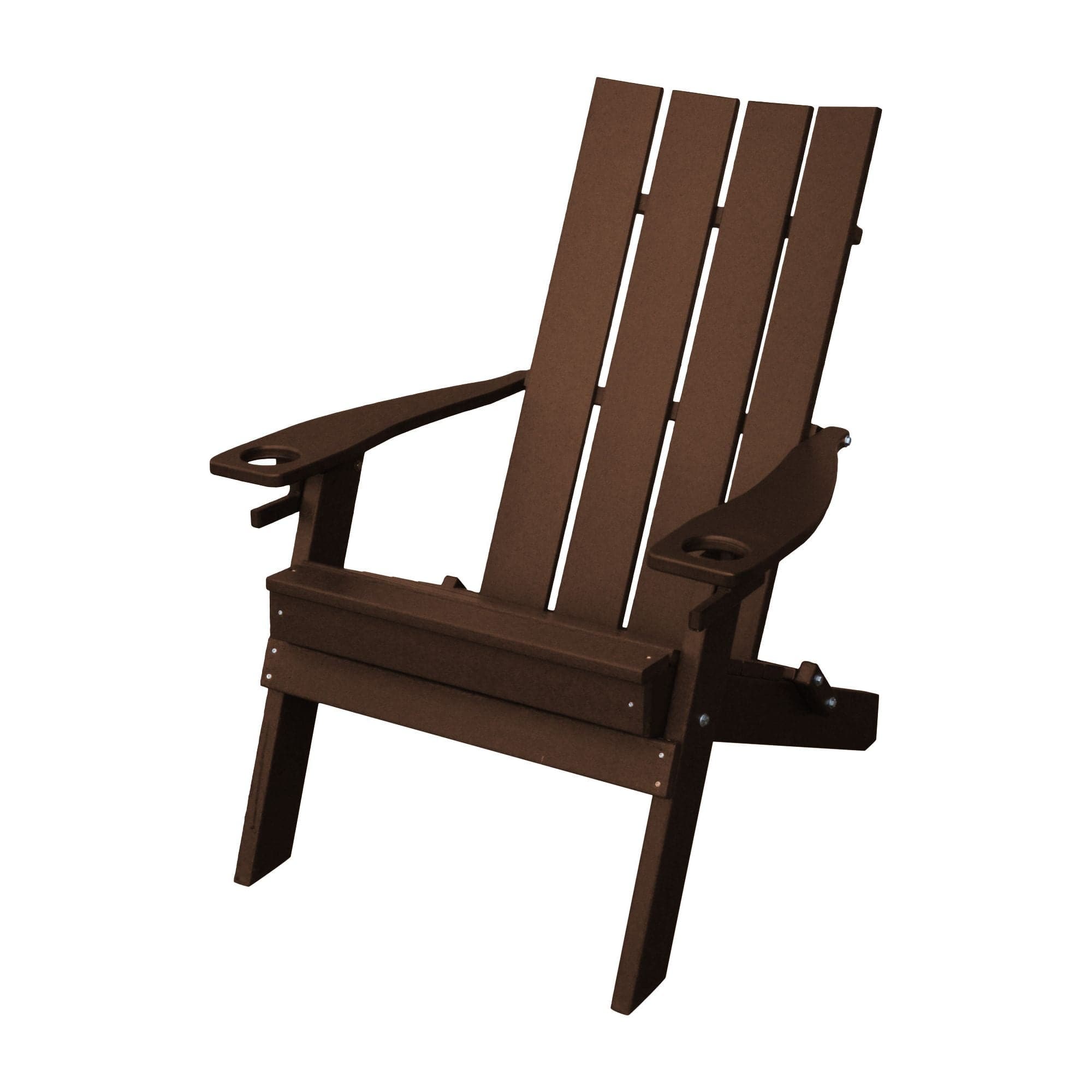 Keystone Amish Co. Modern Poly Lumber Folding Adirondack Chair