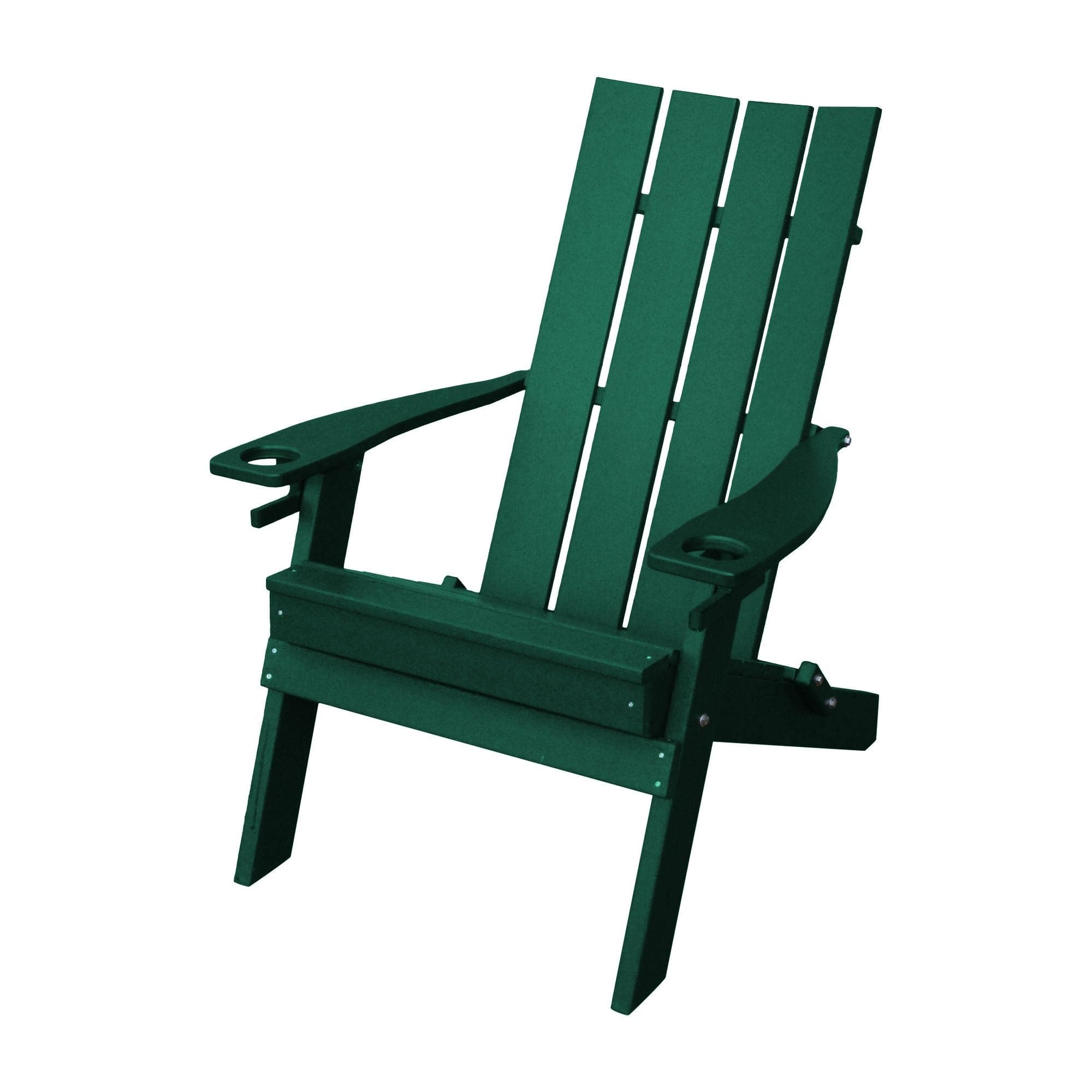 Keystone Amish Co. Modern Poly Lumber Folding Adirondack Chair