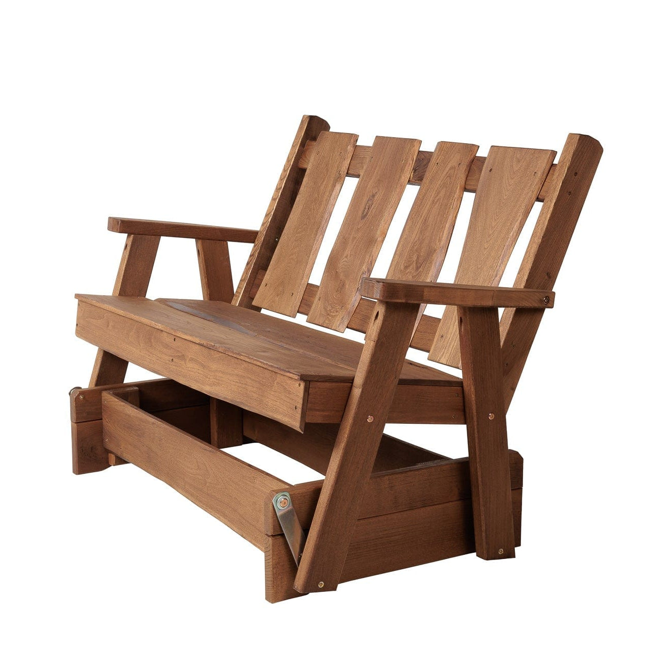 Keystone Amish Co. Palmer Live Edge Timberland Porch Glider