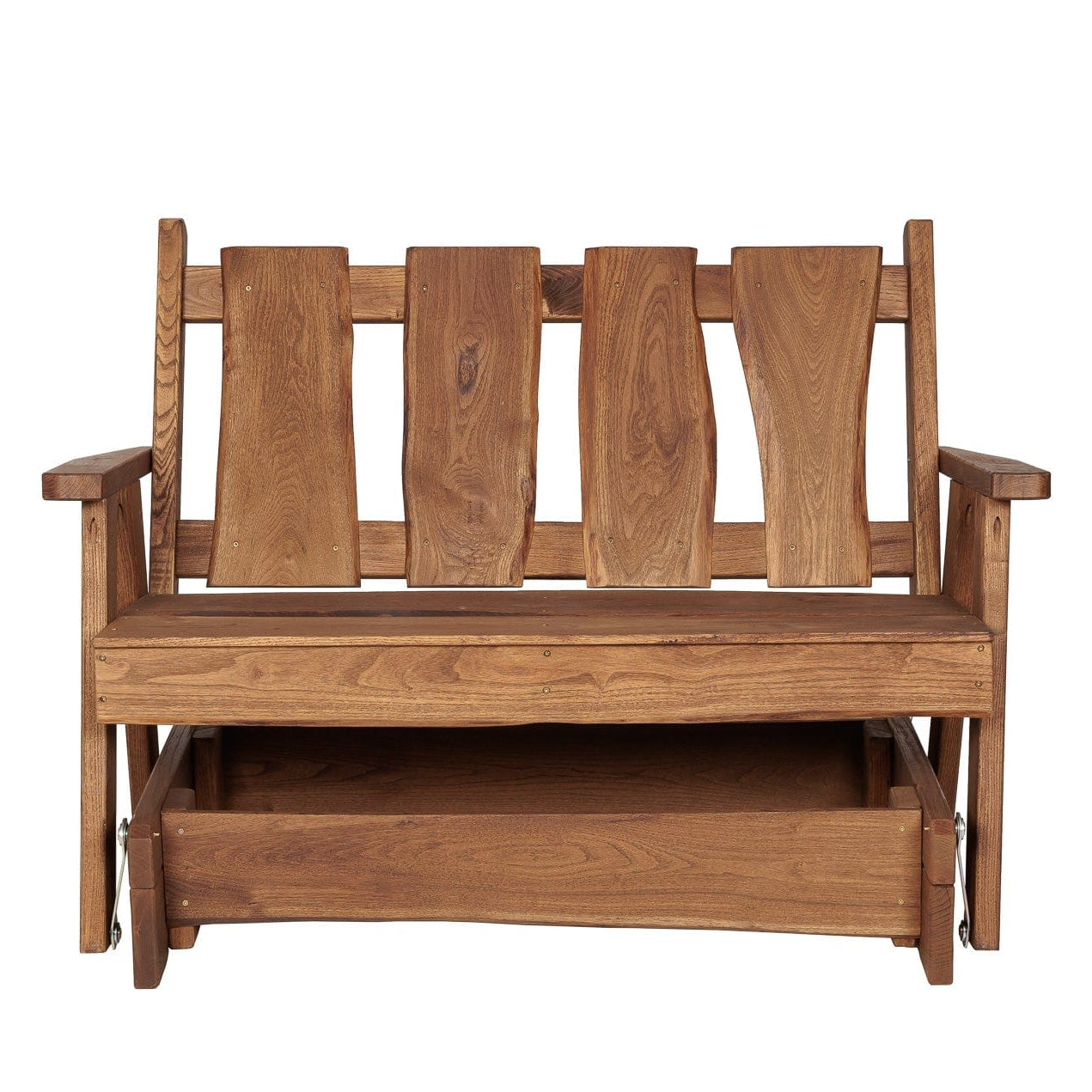 Keystone Amish Co. Palmer Live Edge Timberland Porch Glider