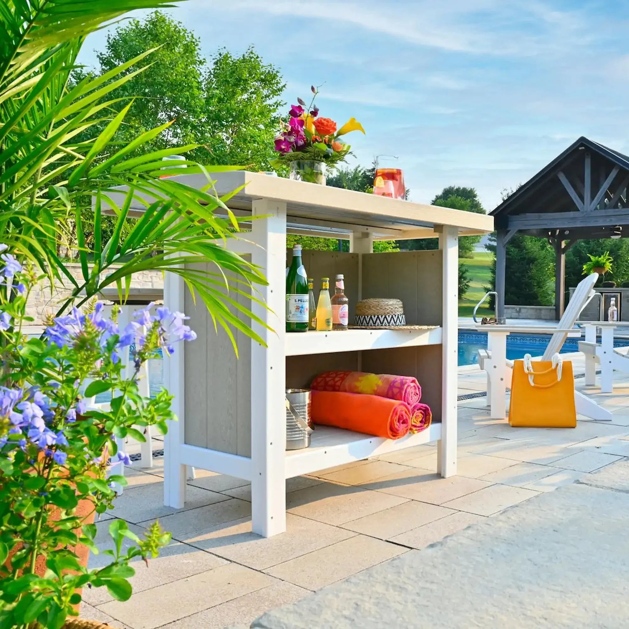 Luxcraft Poly Composite Serving Bar Table