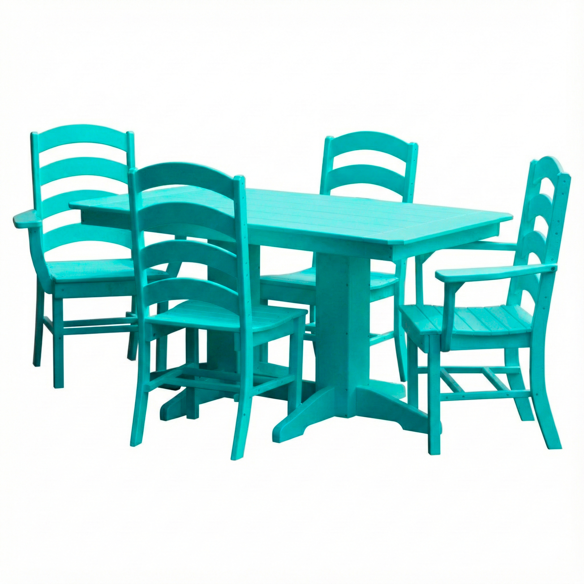 Keystone Amish Co. Josie 5-Foot Poly Outdoor Dining Set