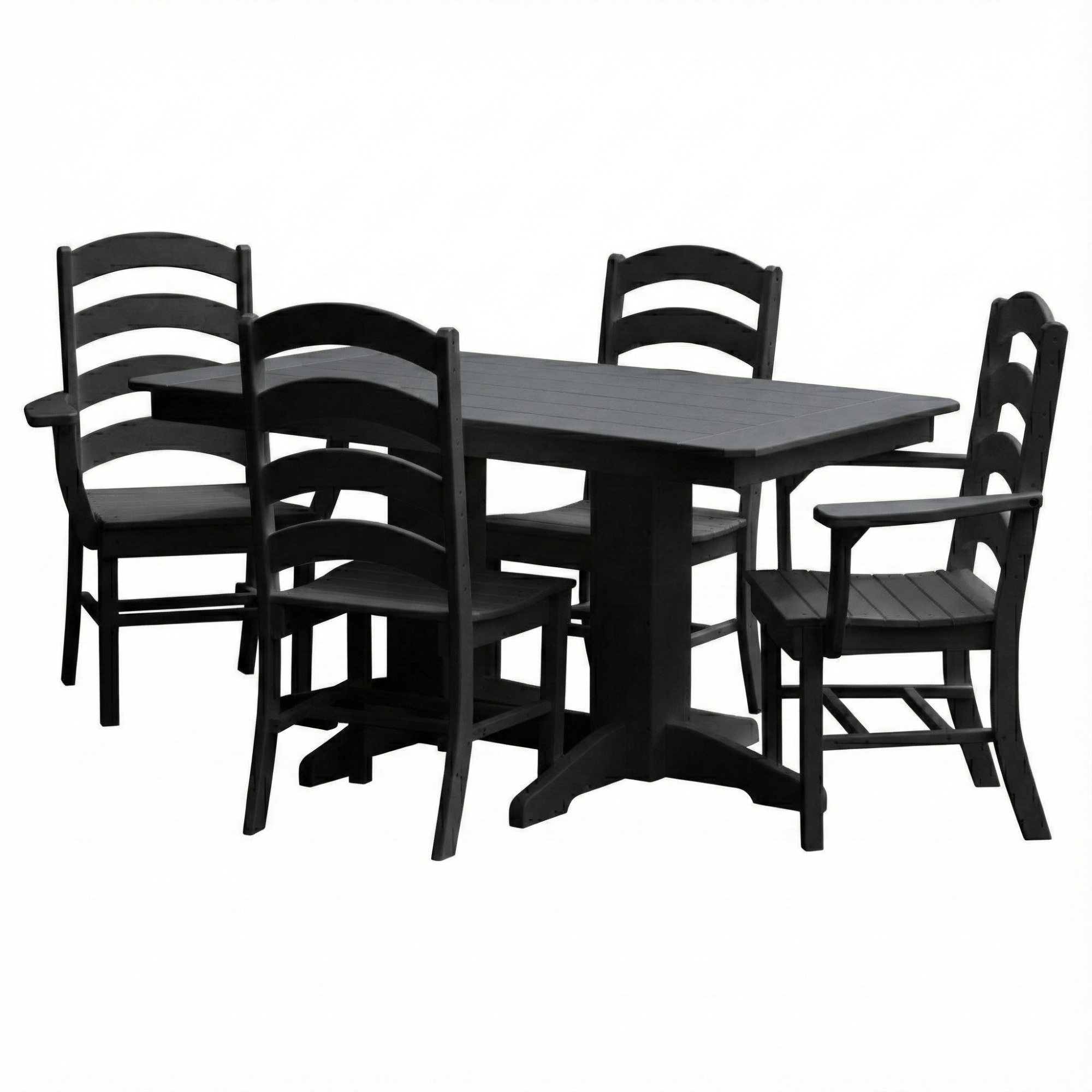 Keystone Amish Co. Josie 5-Foot Poly Outdoor Dining Set