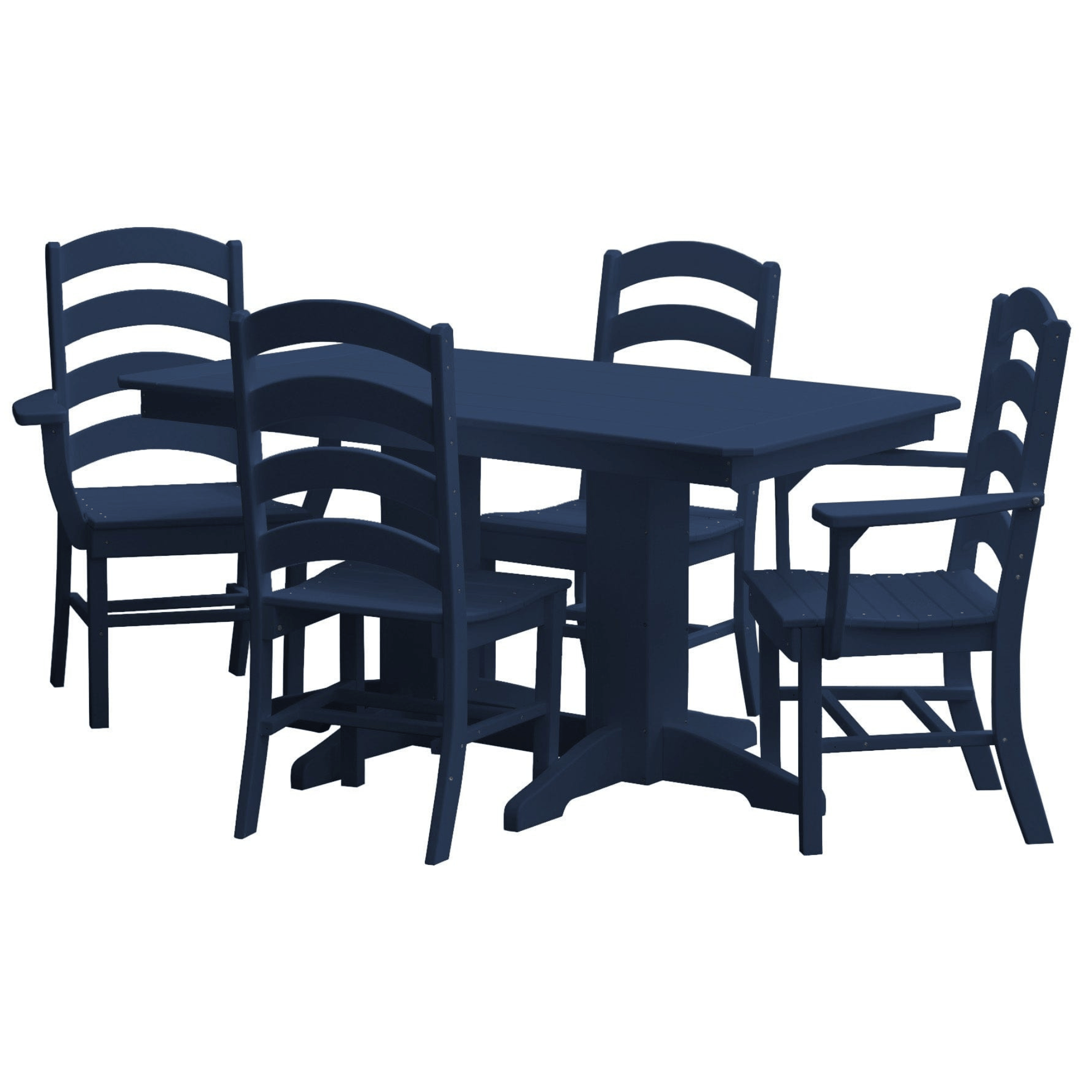 Keystone Amish Co. Josie 5-Foot Poly Outdoor Dining Set