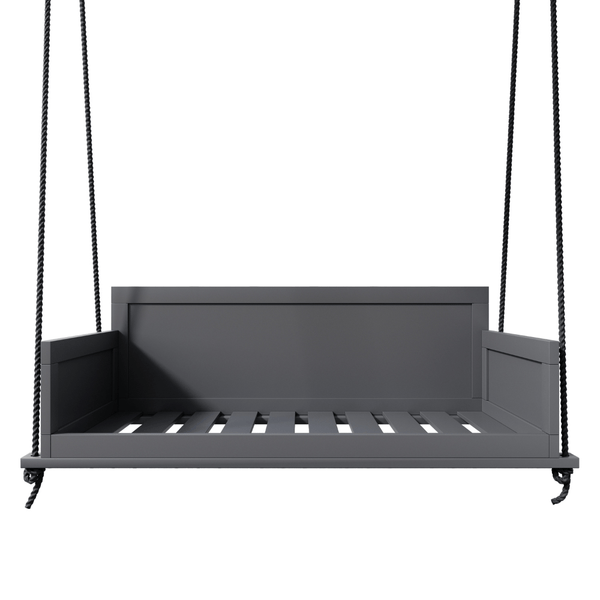 Amish Casual The Philly Daybed Swing in Dovetail Grey