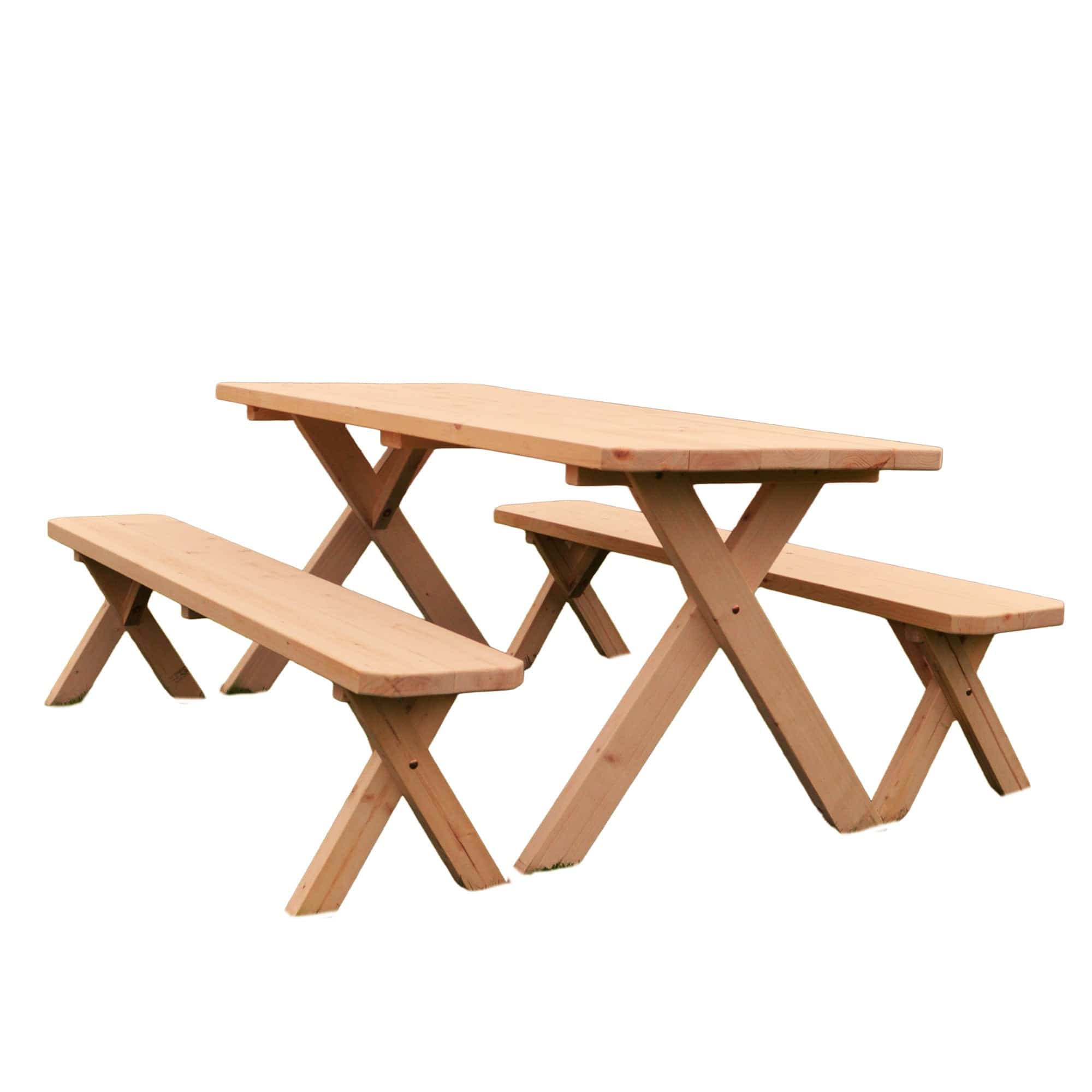 Keystone Amish Co. Spruce Crossleg Outdoor Dining Set