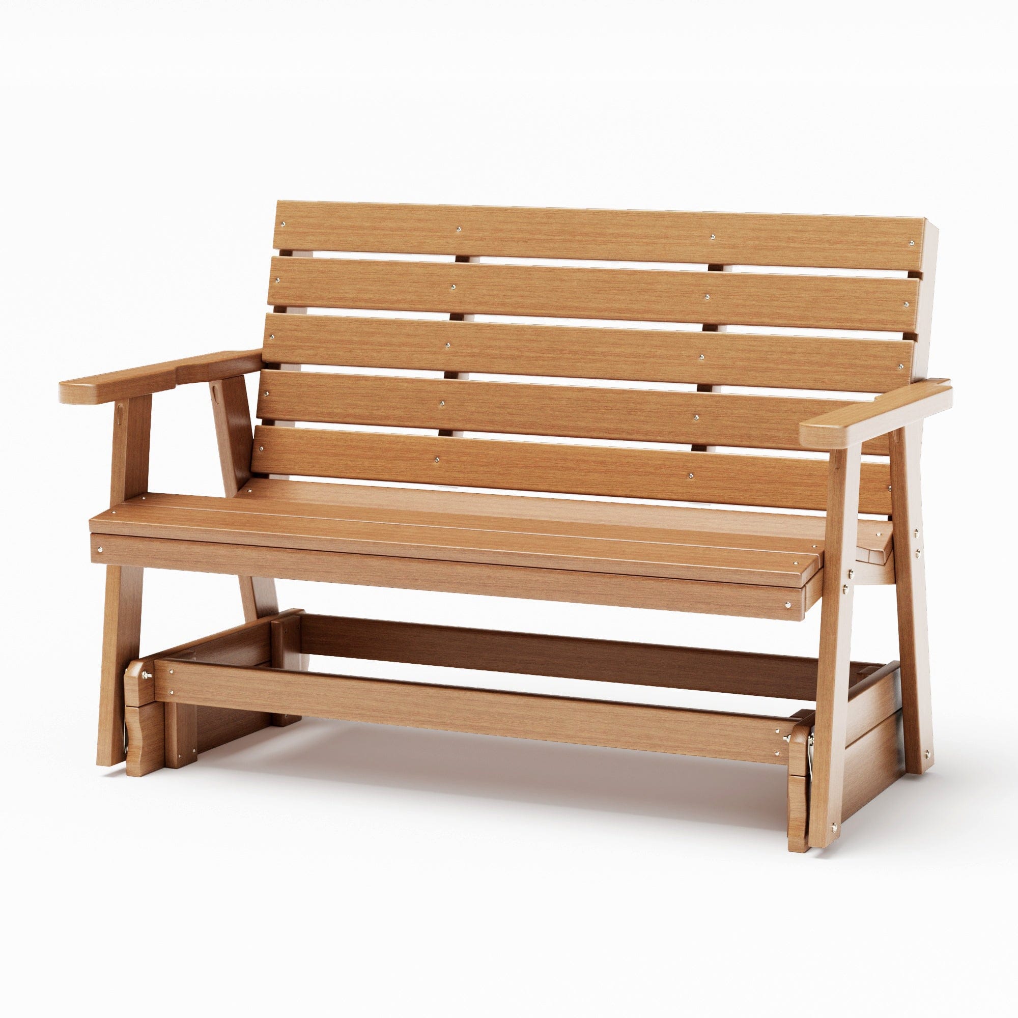 SimplyPoly Amish Made Signature Recycled Plastic Porch Glider