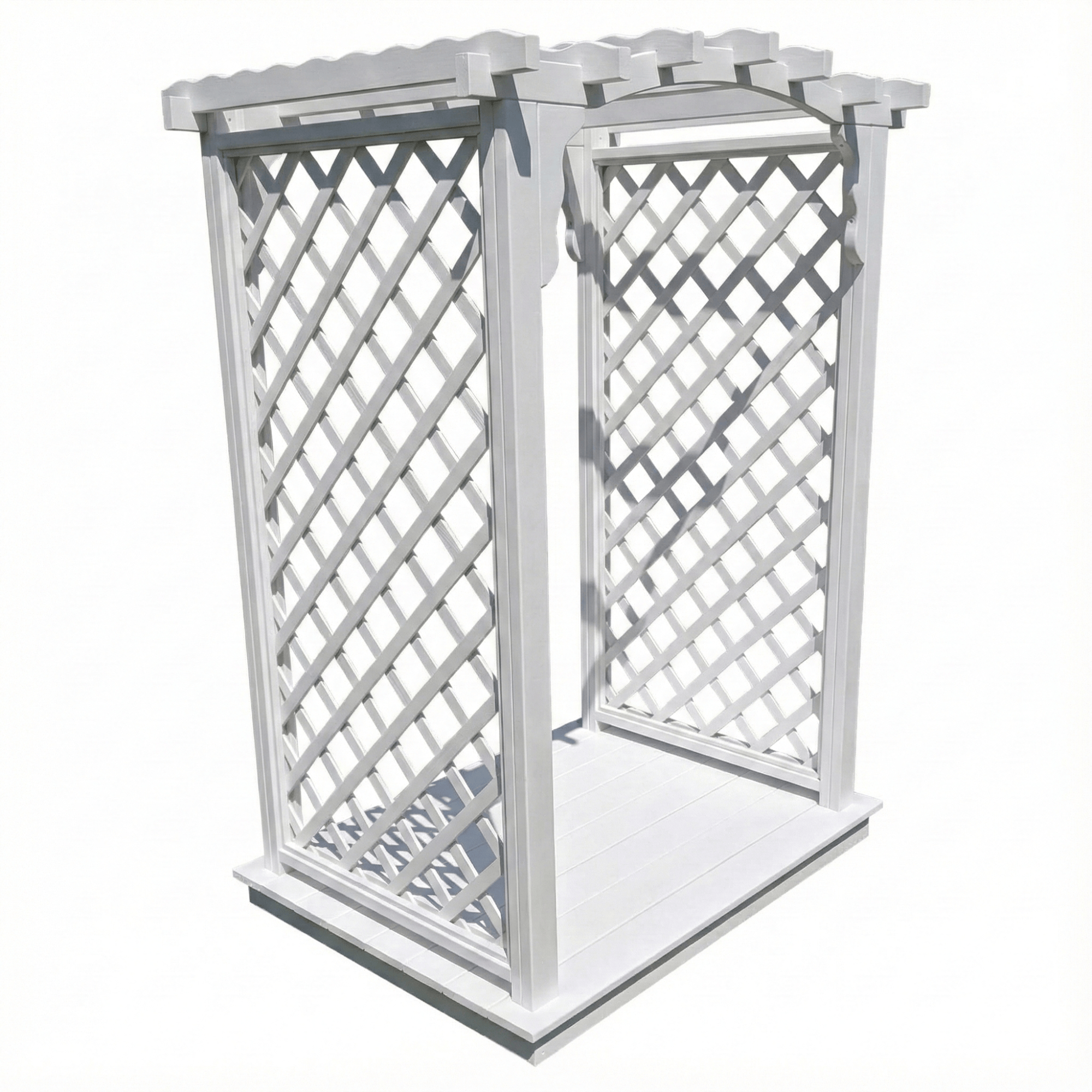 Heritage Lawncraft Newberry Pressure Treated Wooden Garden Arbor