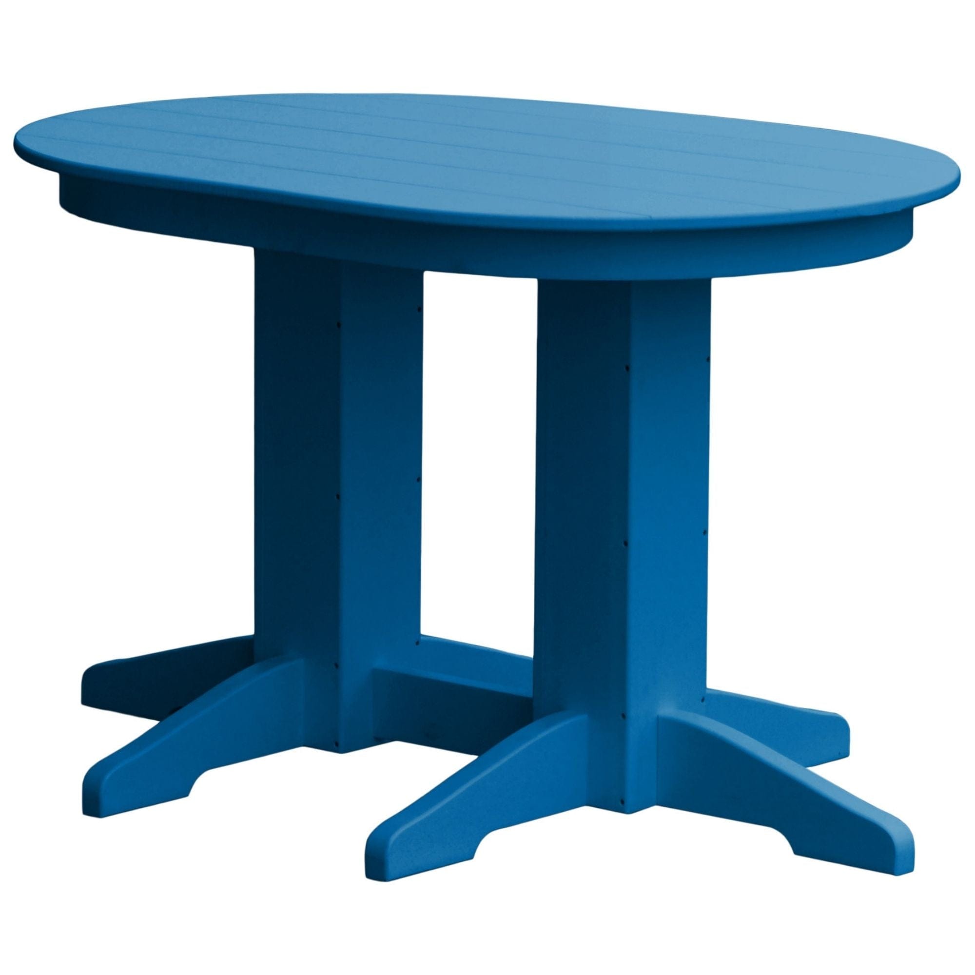 Keystone Amish Co. Poly Composite Oval Outdoor Counter Height Table