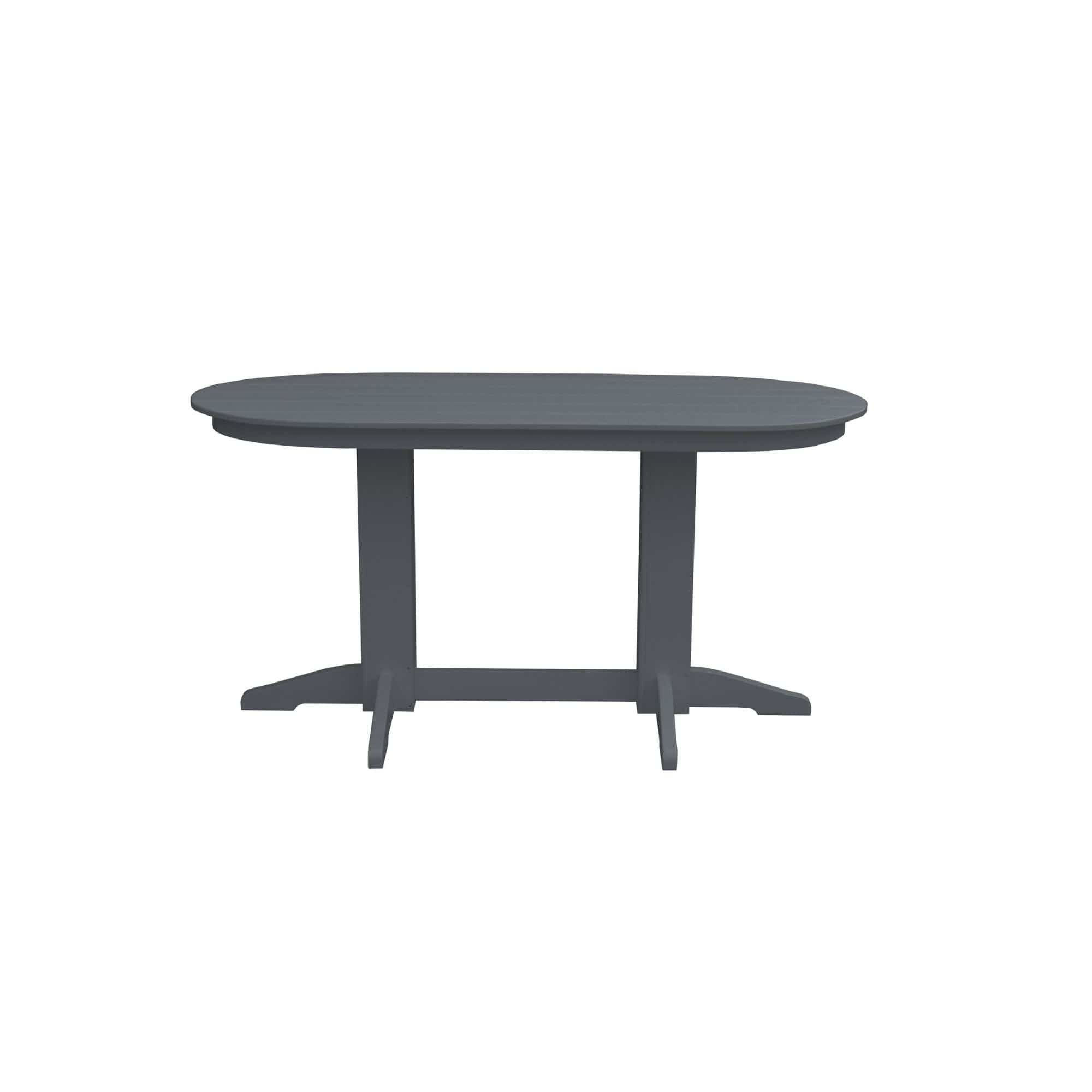 Keystone Amish Co. Poly Composite Oval Outdoor Counter Height Table