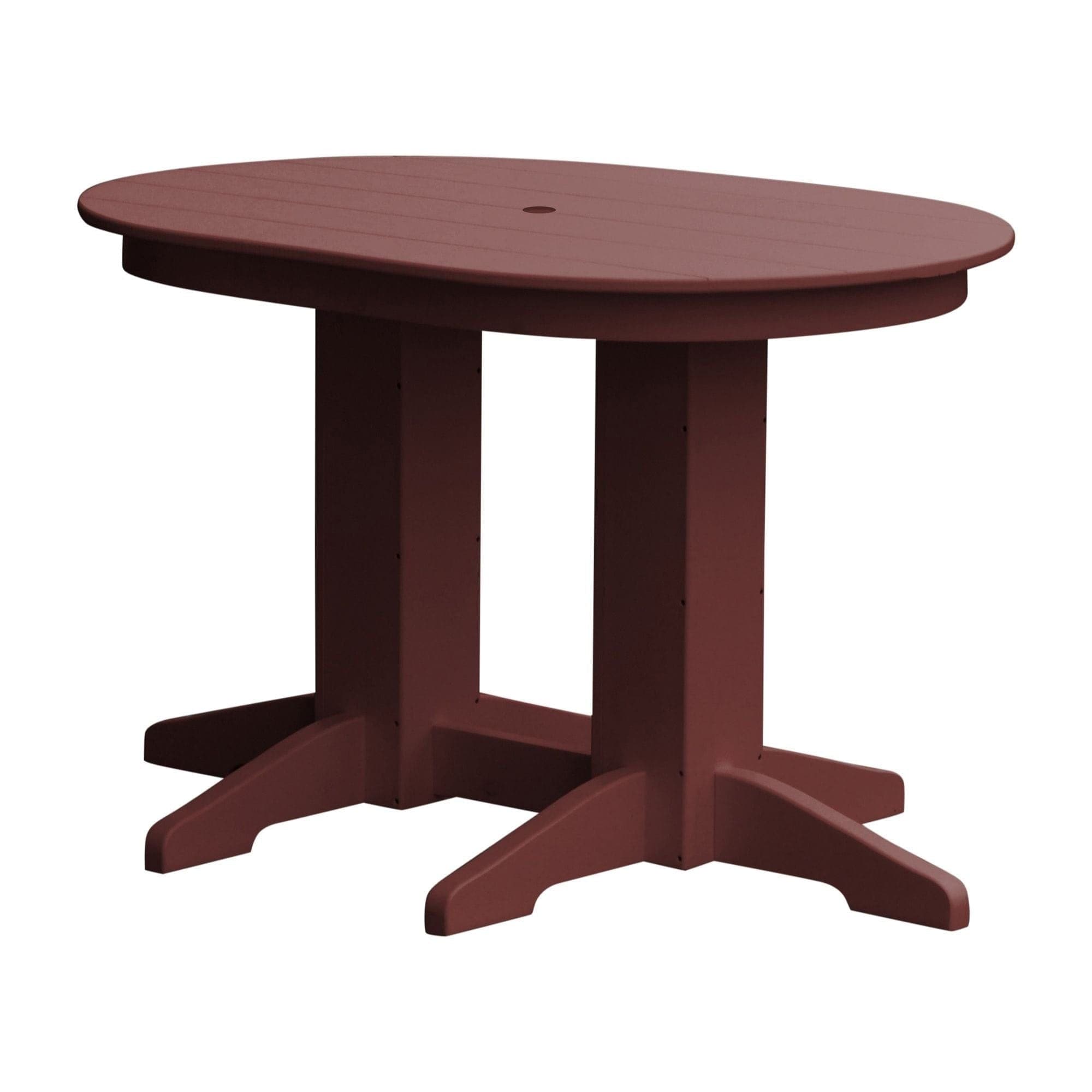 Keystone Amish Co. Poly Composite Oval Outdoor Dining Table