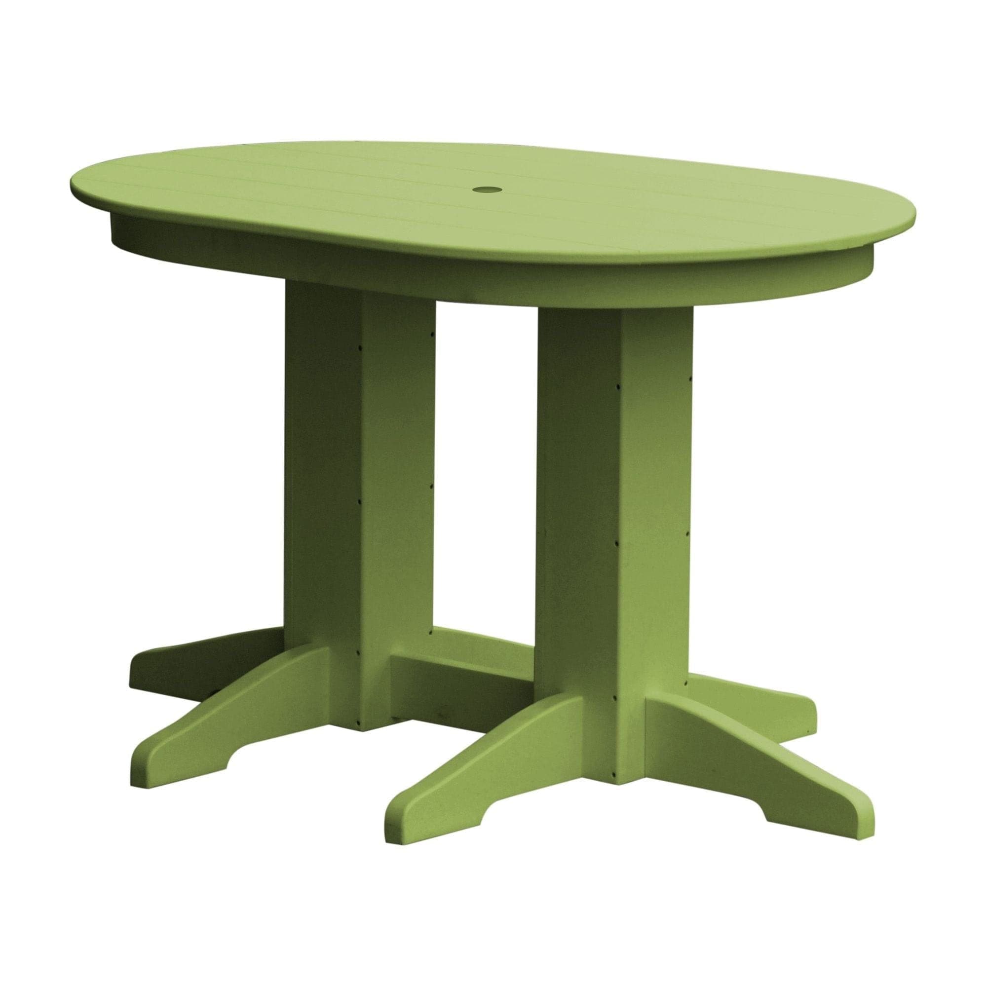 Keystone Amish Co. Poly Composite Oval Outdoor Dining Table