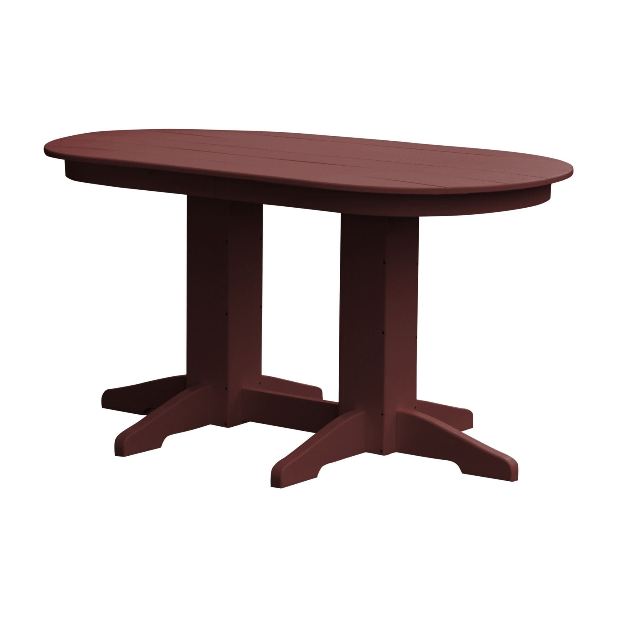 Keystone Amish Co. Poly Composite Oval Outdoor Dining Table