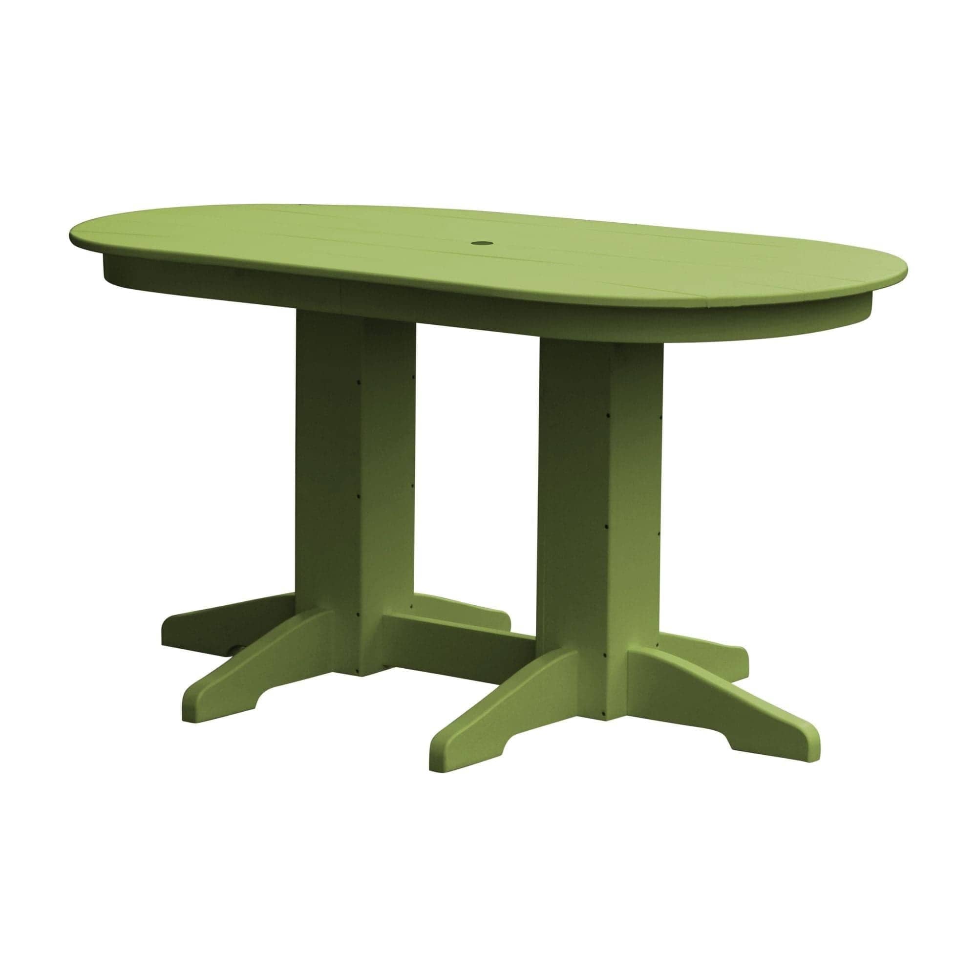 Keystone Amish Co. Poly Composite Oval Outdoor Dining Table