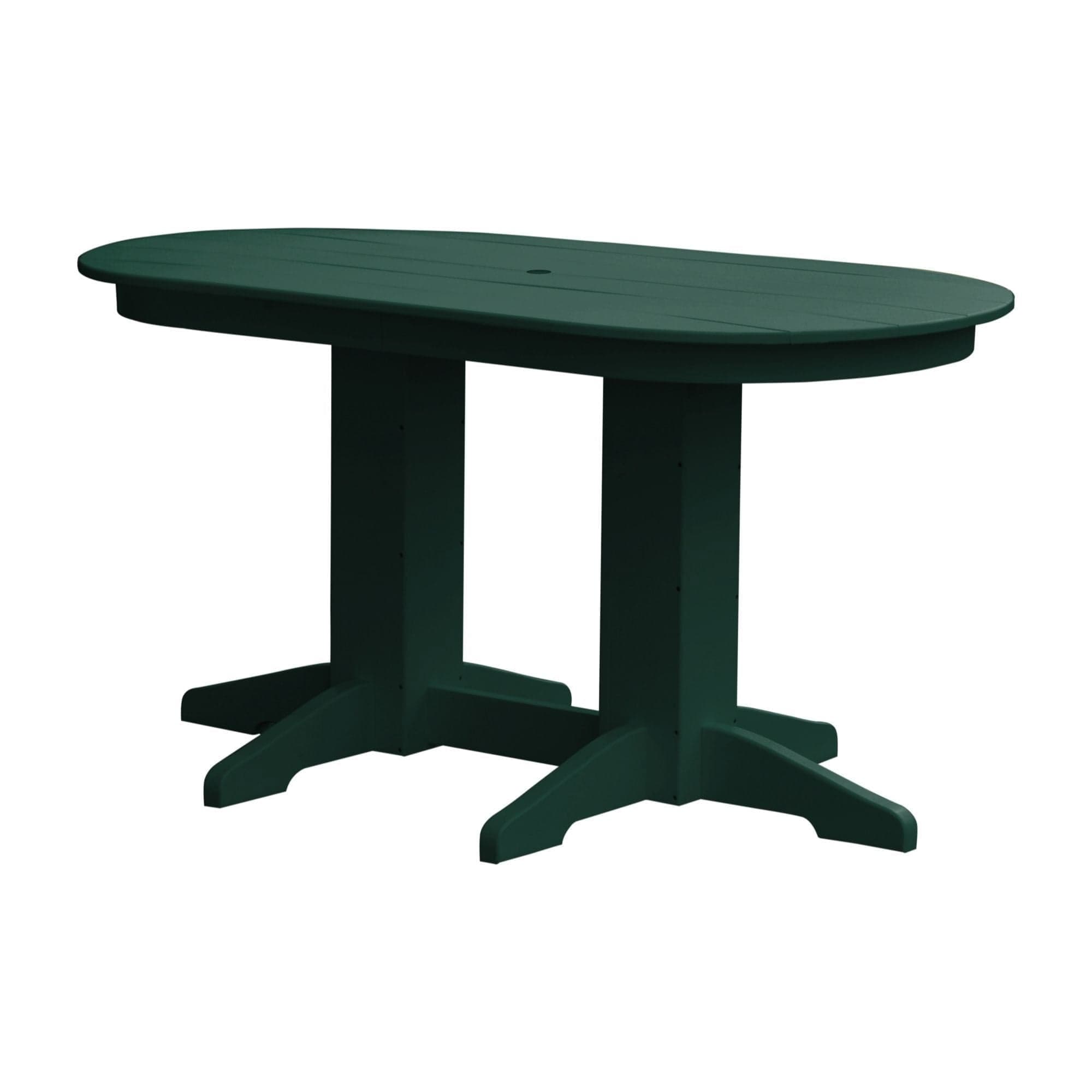 Keystone Amish Co. Poly Composite Oval Outdoor Dining Table