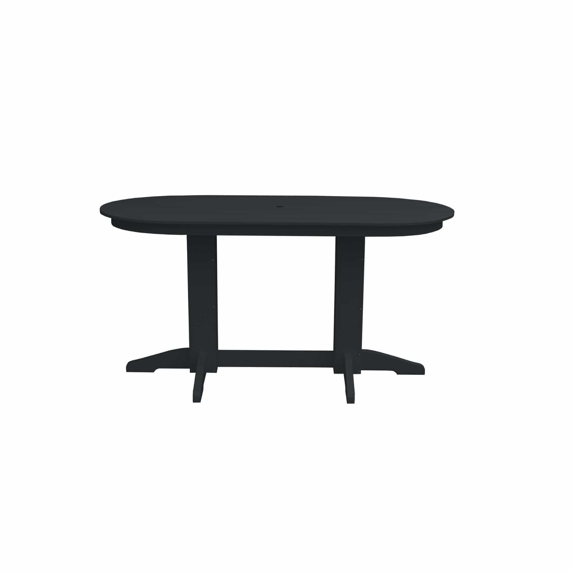 Keystone Amish Co. Poly Composite Oval Outdoor Dining Table