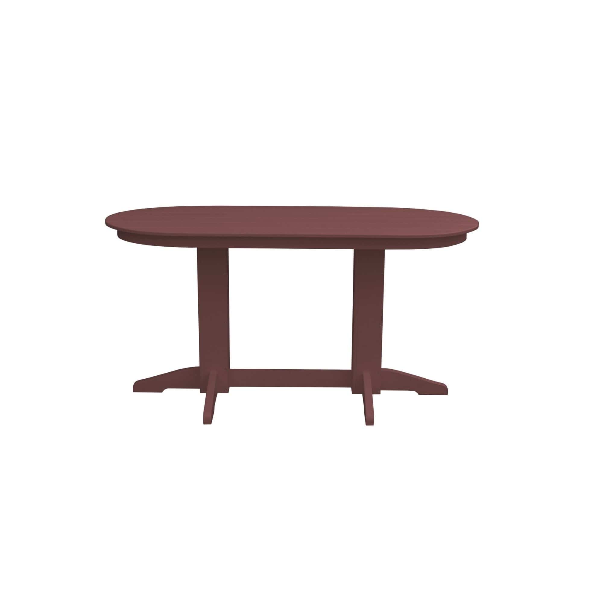 Keystone Amish Co. Poly Composite Oval Outdoor Dining Table