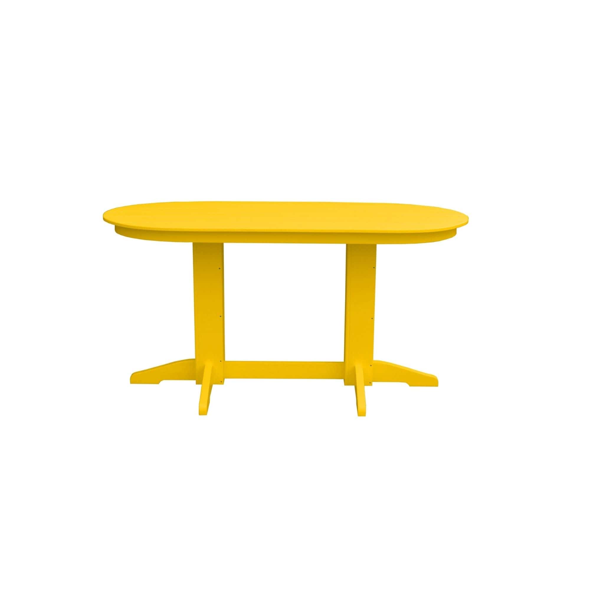 Keystone Amish Co. Poly Composite Oval Outdoor Dining Table