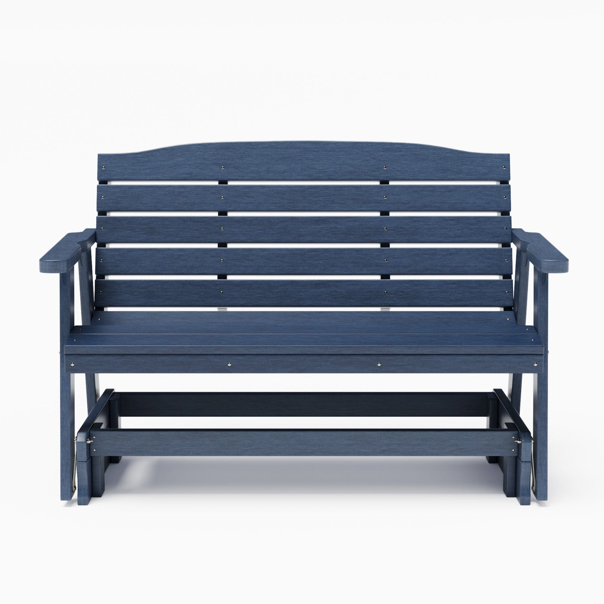 SimplyPoly Amish Made Classic Recycled Plastic Porch Glider