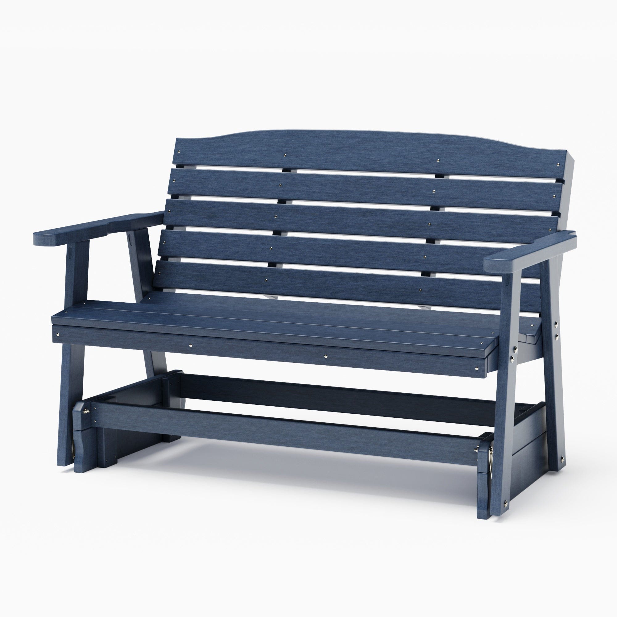 SimplyPoly Amish Made Classic Recycled Plastic Porch Glider