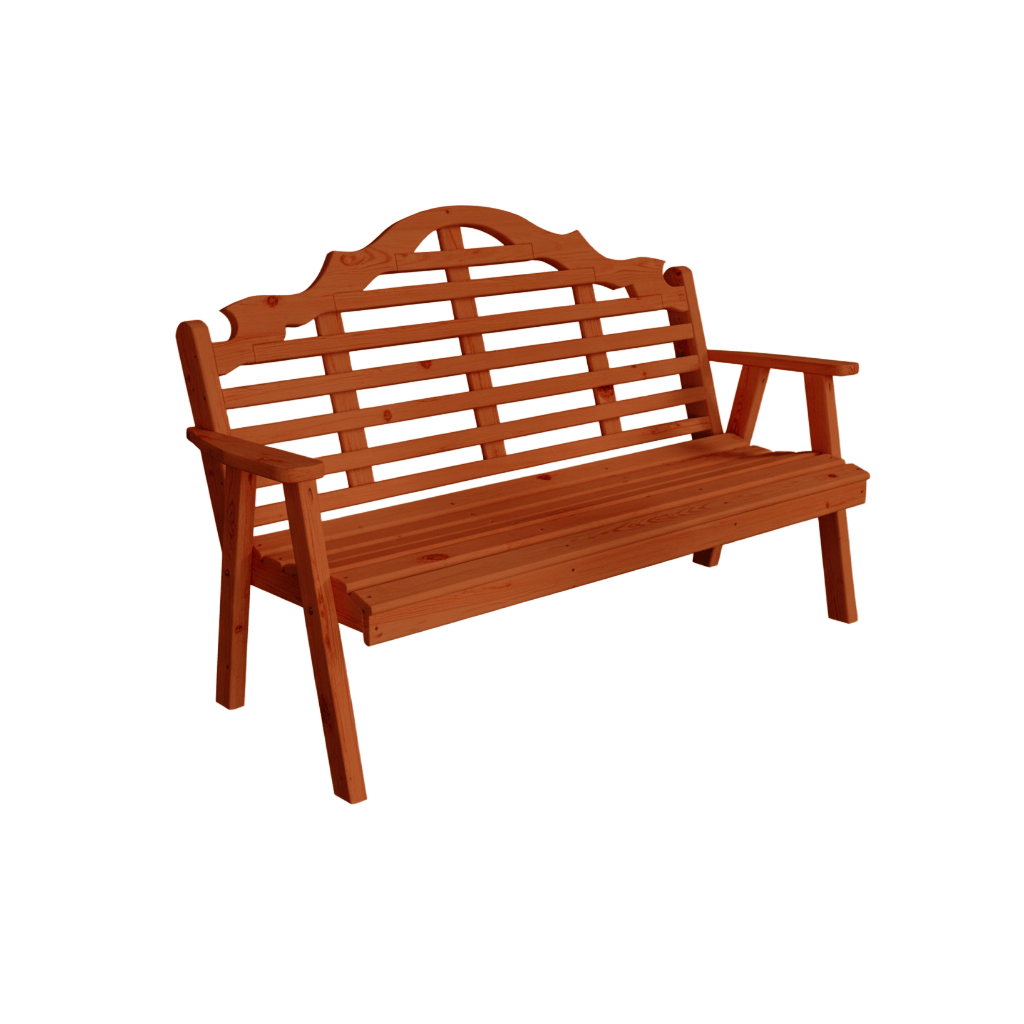Keystone Amish Co. Milan Wooden Garden Bench