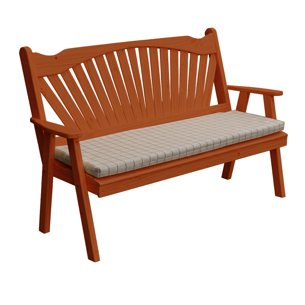 Keystone Amish Co. Sunburst Wooden Garden Bench