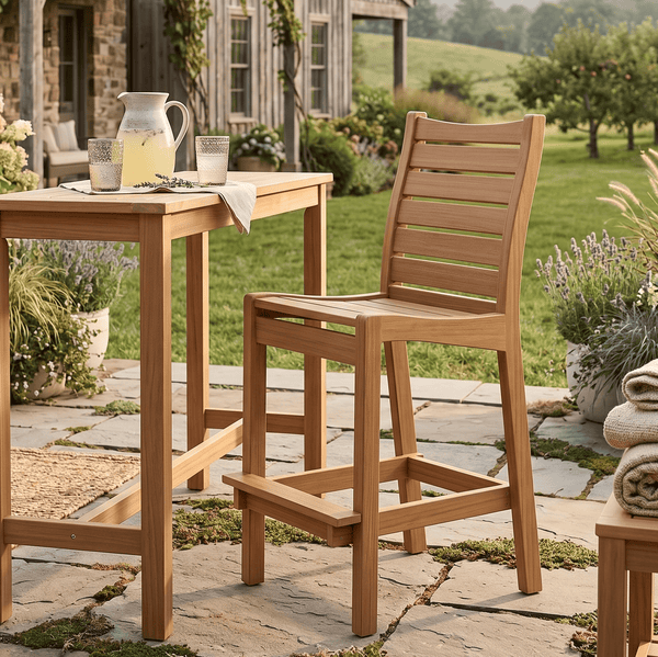 Berlin Gardens Bristol Outdoor Poly Lumber Bar Chair