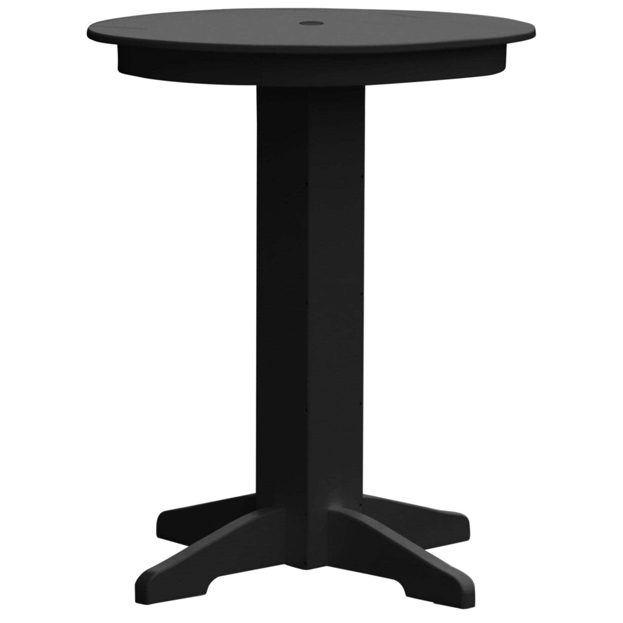 Keystone Amish Co. Poly Composite Round Outdoor Bar Height Table