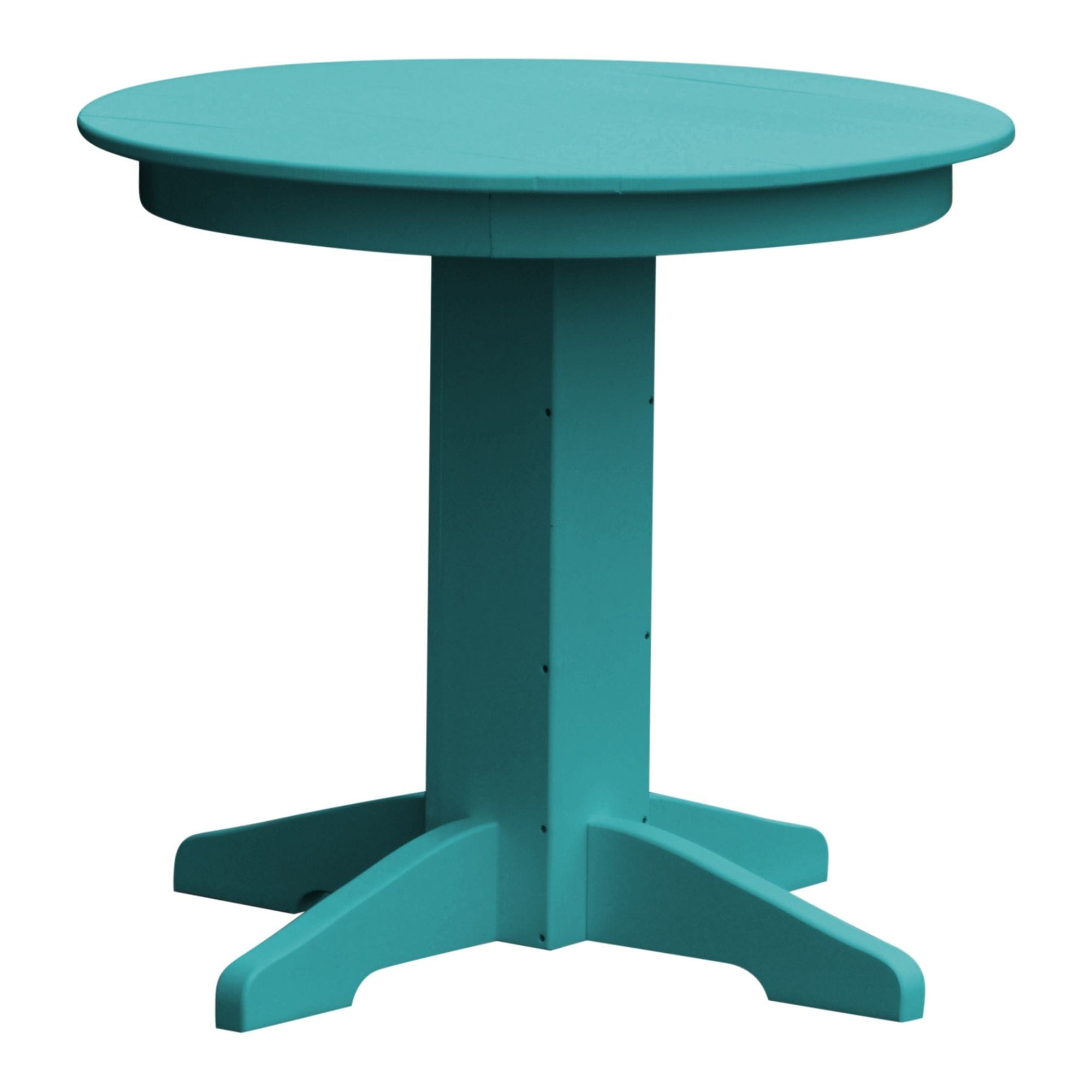 Keystone Amish Co. Poly Composite Round Outdoor Dining Table