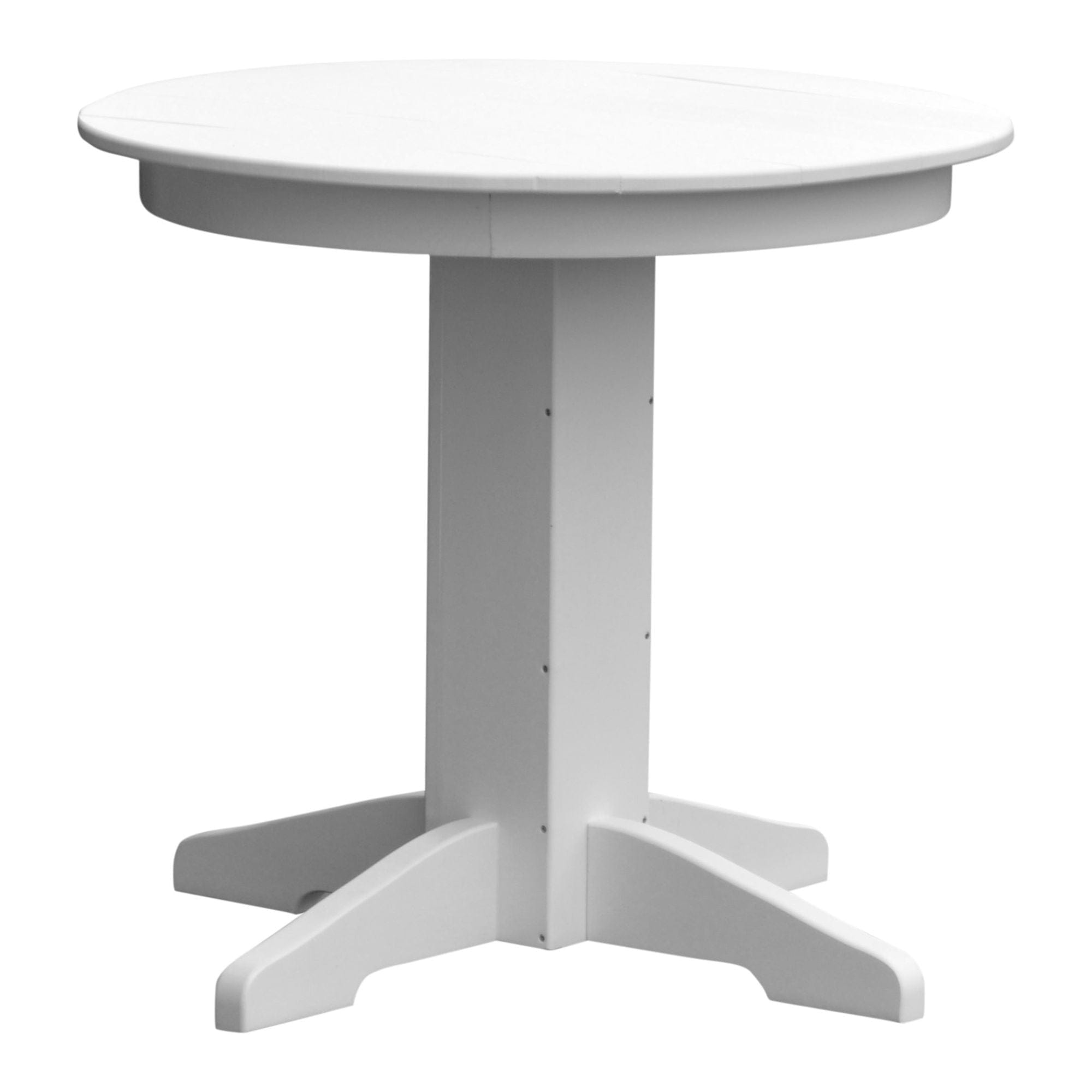 Keystone Amish Co. Poly Composite Round Outdoor Dining Table