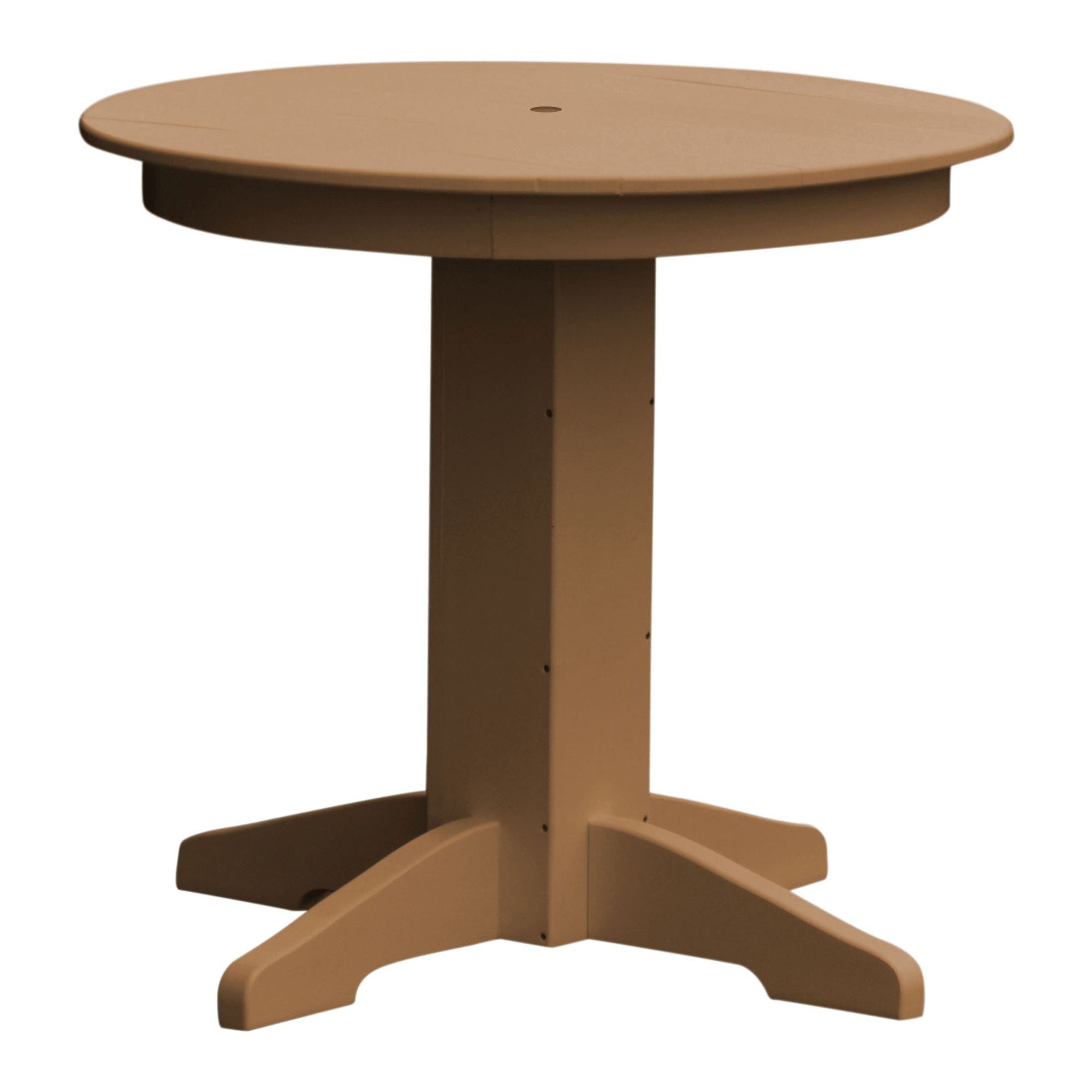Keystone Amish Co. Poly Composite Round Outdoor Dining Table