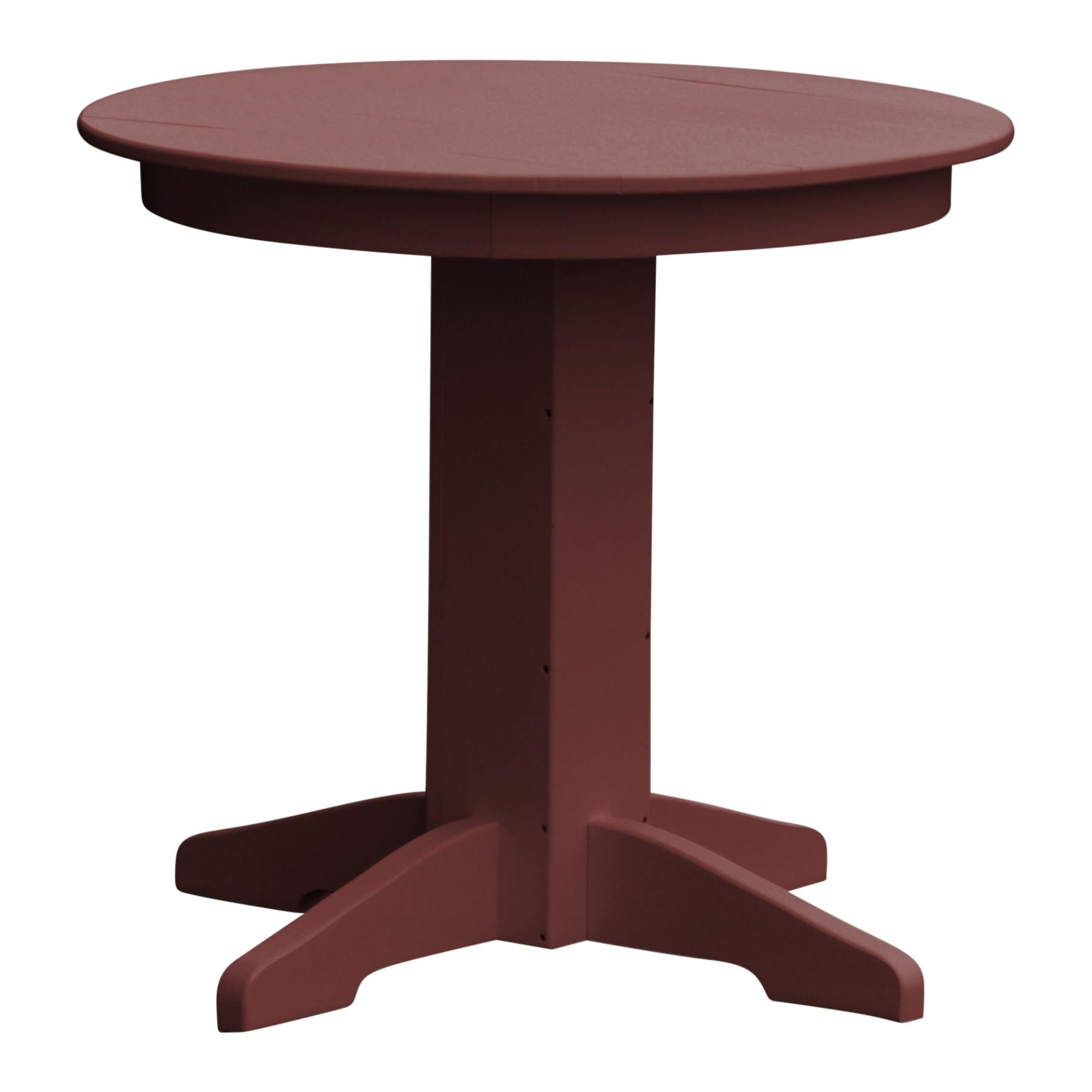 Keystone Amish Co. Poly Composite Round Outdoor Dining Table