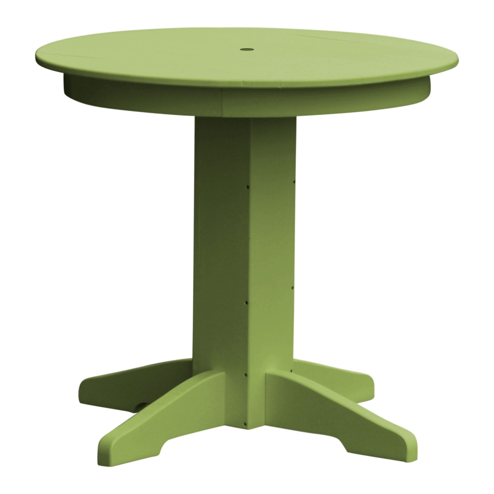 Keystone Amish Co. Poly Composite Round Outdoor Dining Table