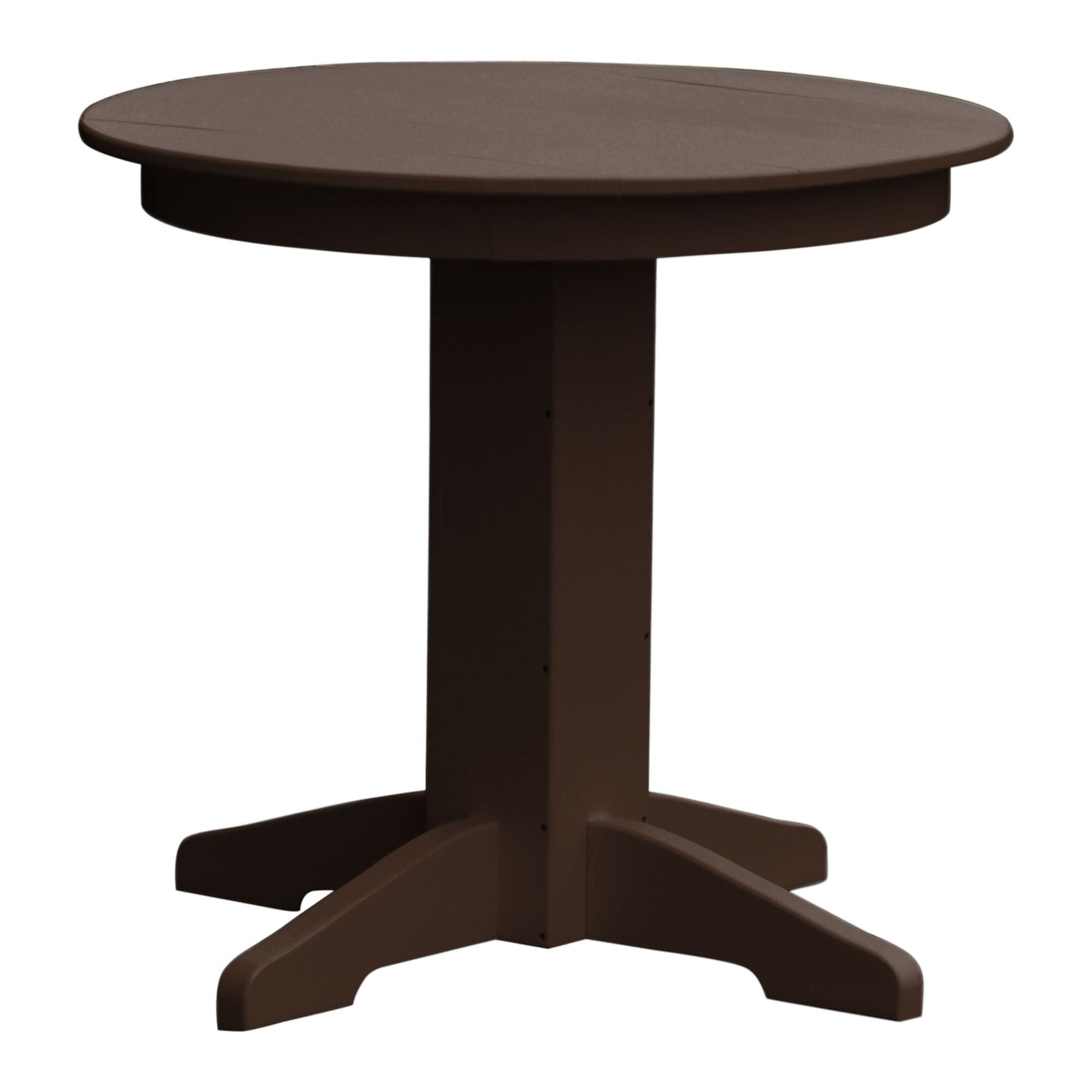 Keystone Amish Co. Poly Composite Round Outdoor Dining Table