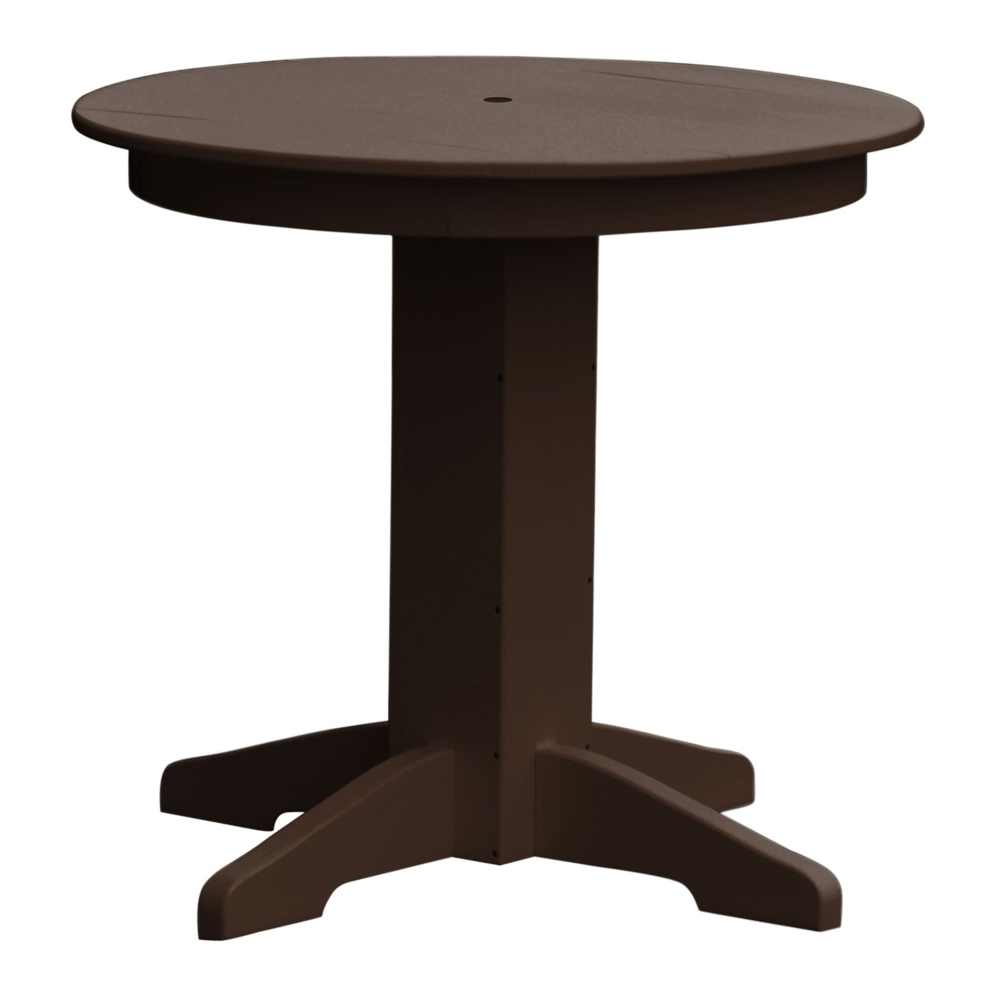 Keystone Amish Co. Poly Composite Round Outdoor Dining Table