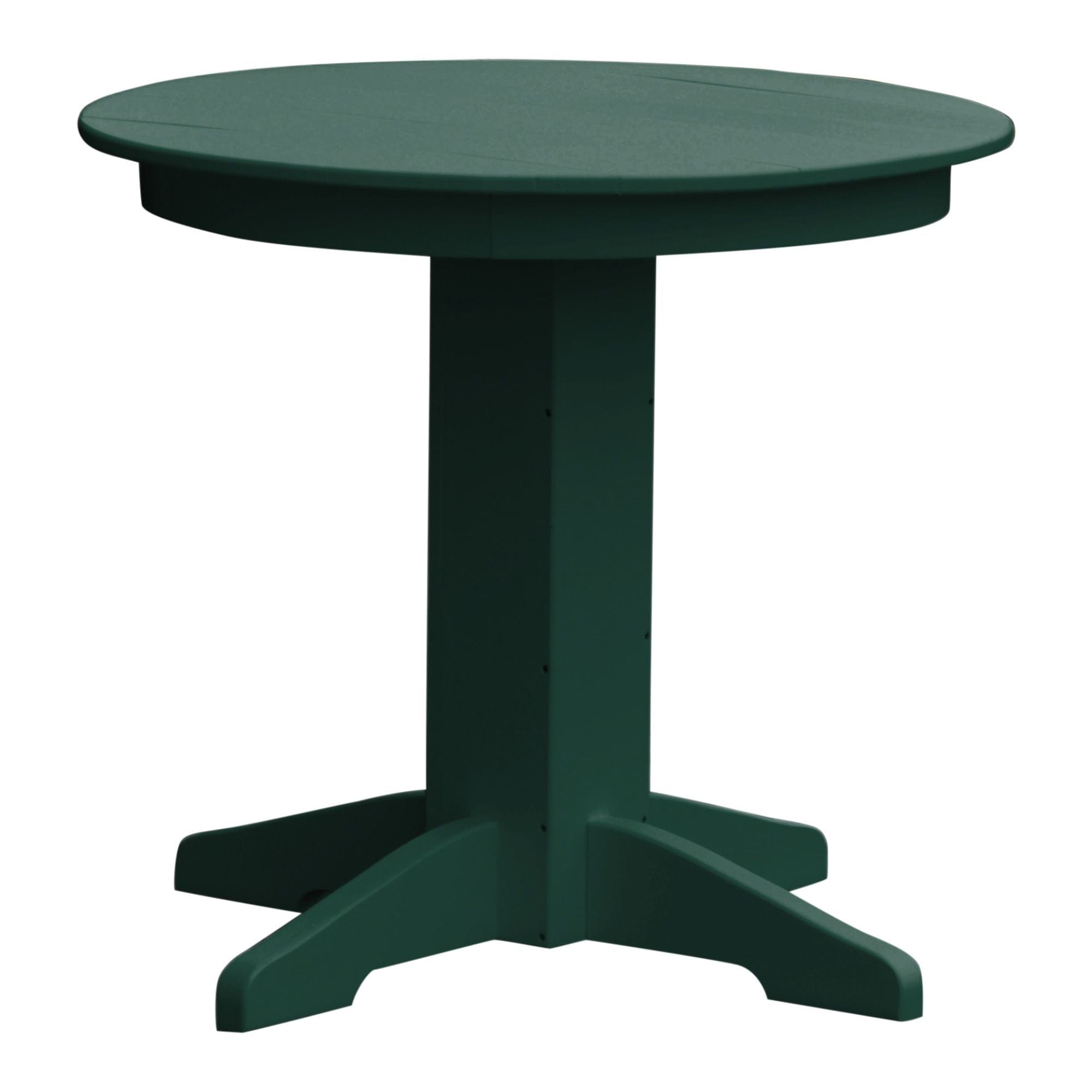 Keystone Amish Co. Poly Composite Round Outdoor Dining Table