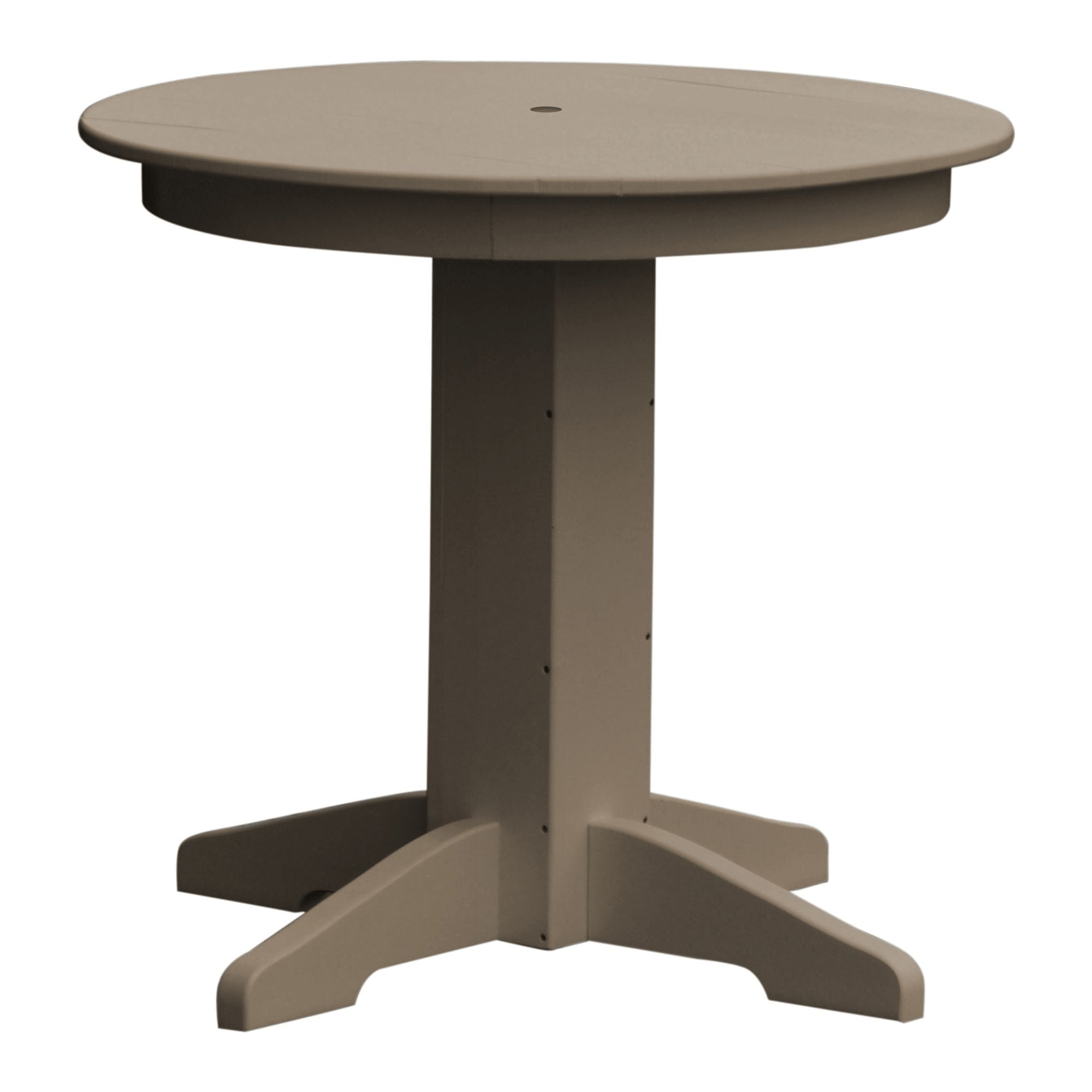 Keystone Amish Co. Poly Composite Round Outdoor Dining Table