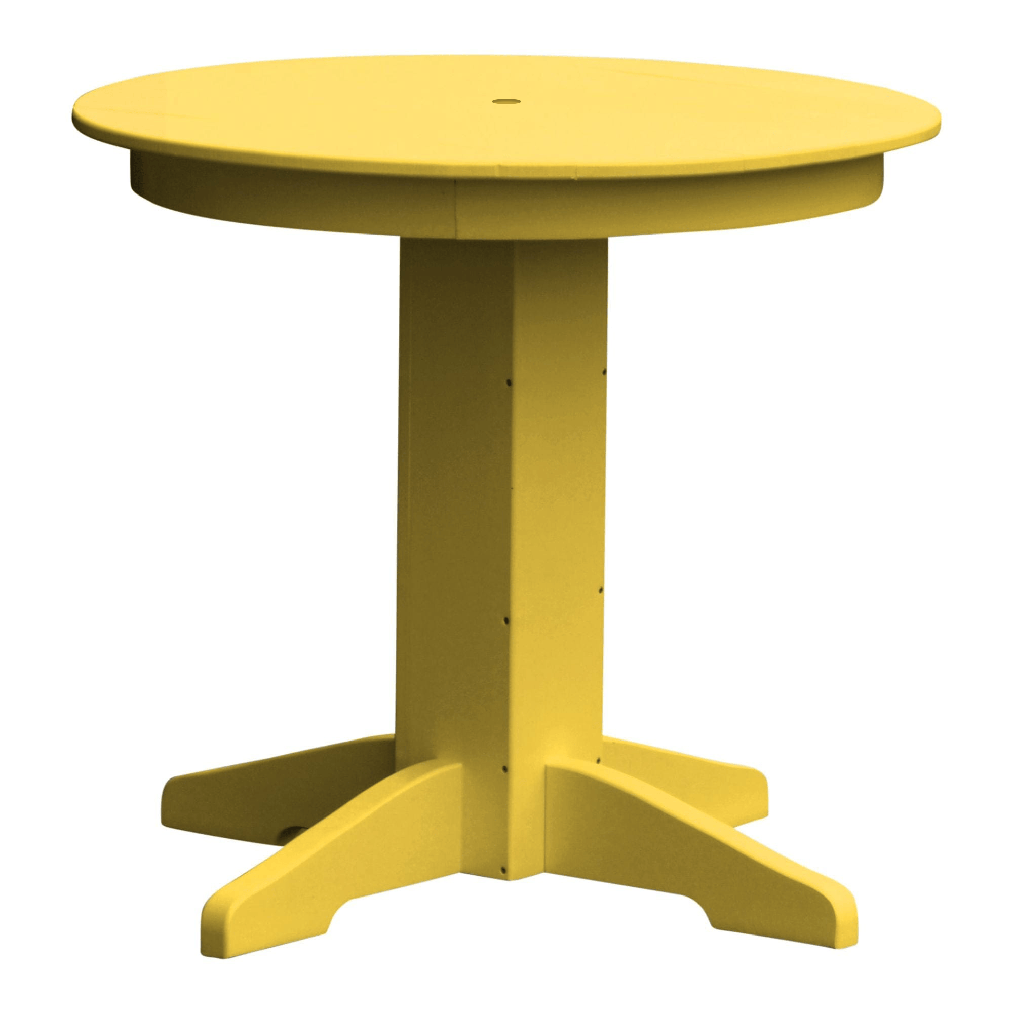 Keystone Amish Co. Poly Composite Round Outdoor Dining Table