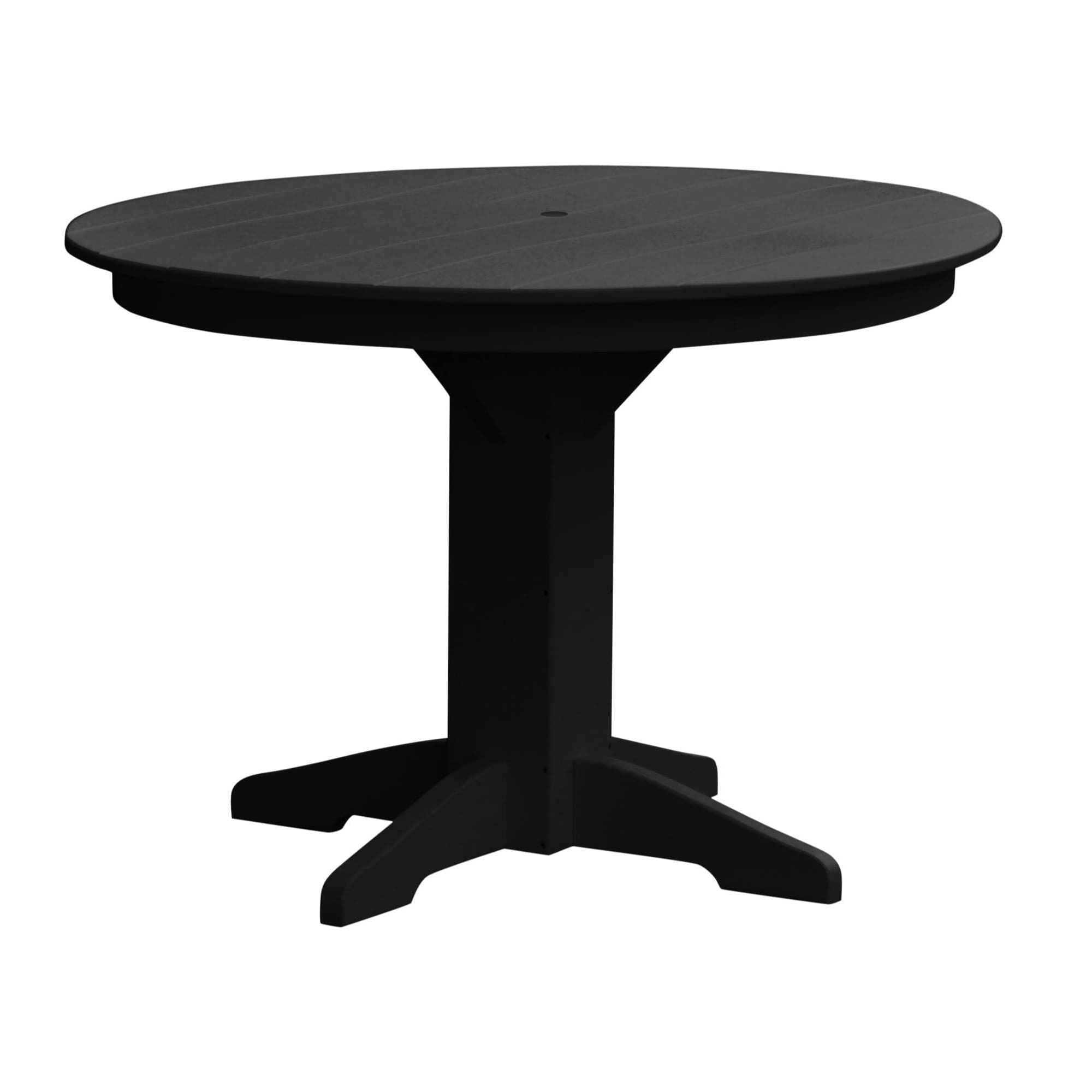 Keystone Amish Co. Poly Composite Round Outdoor Dining Table