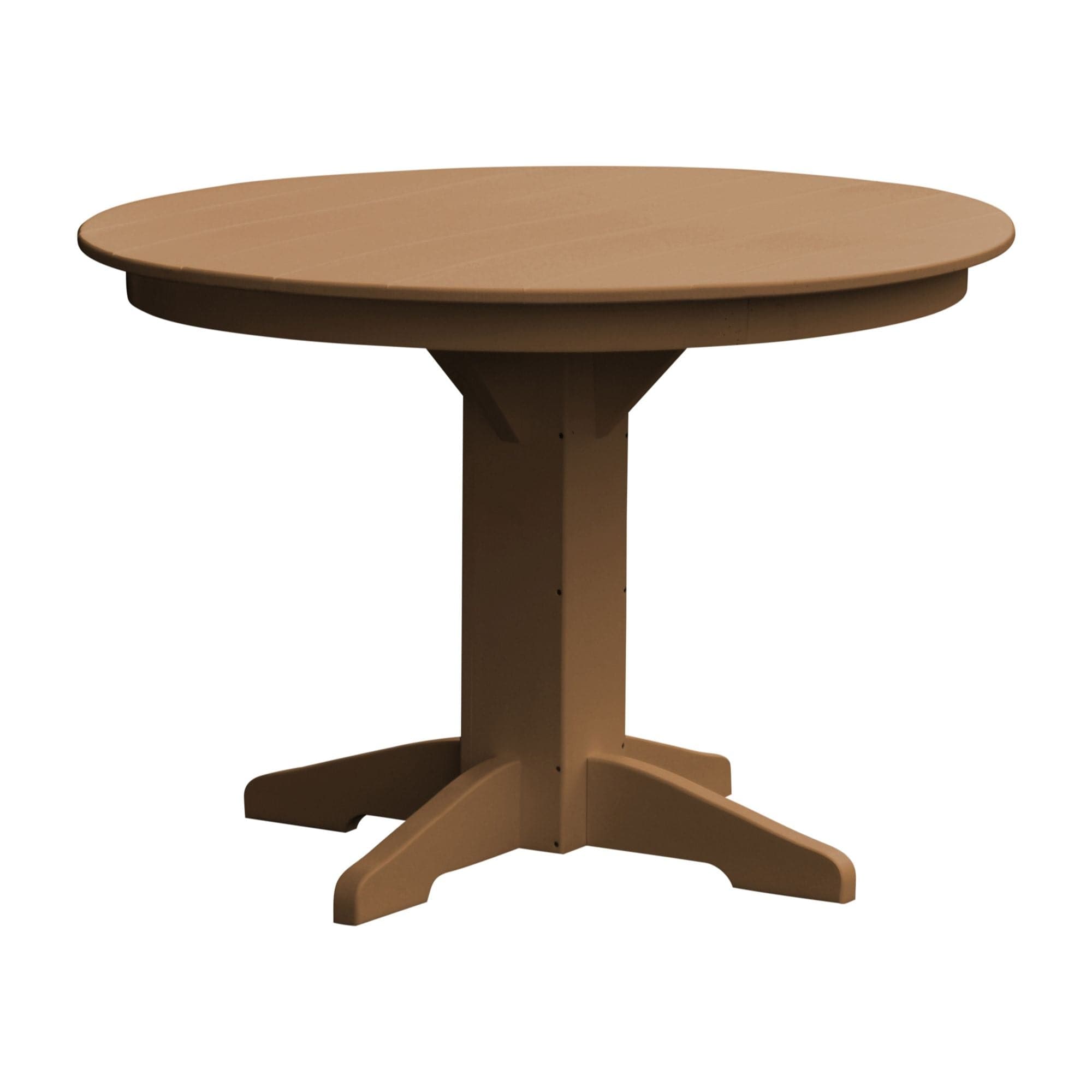 Keystone Amish Co. Poly Composite Round Outdoor Dining Table
