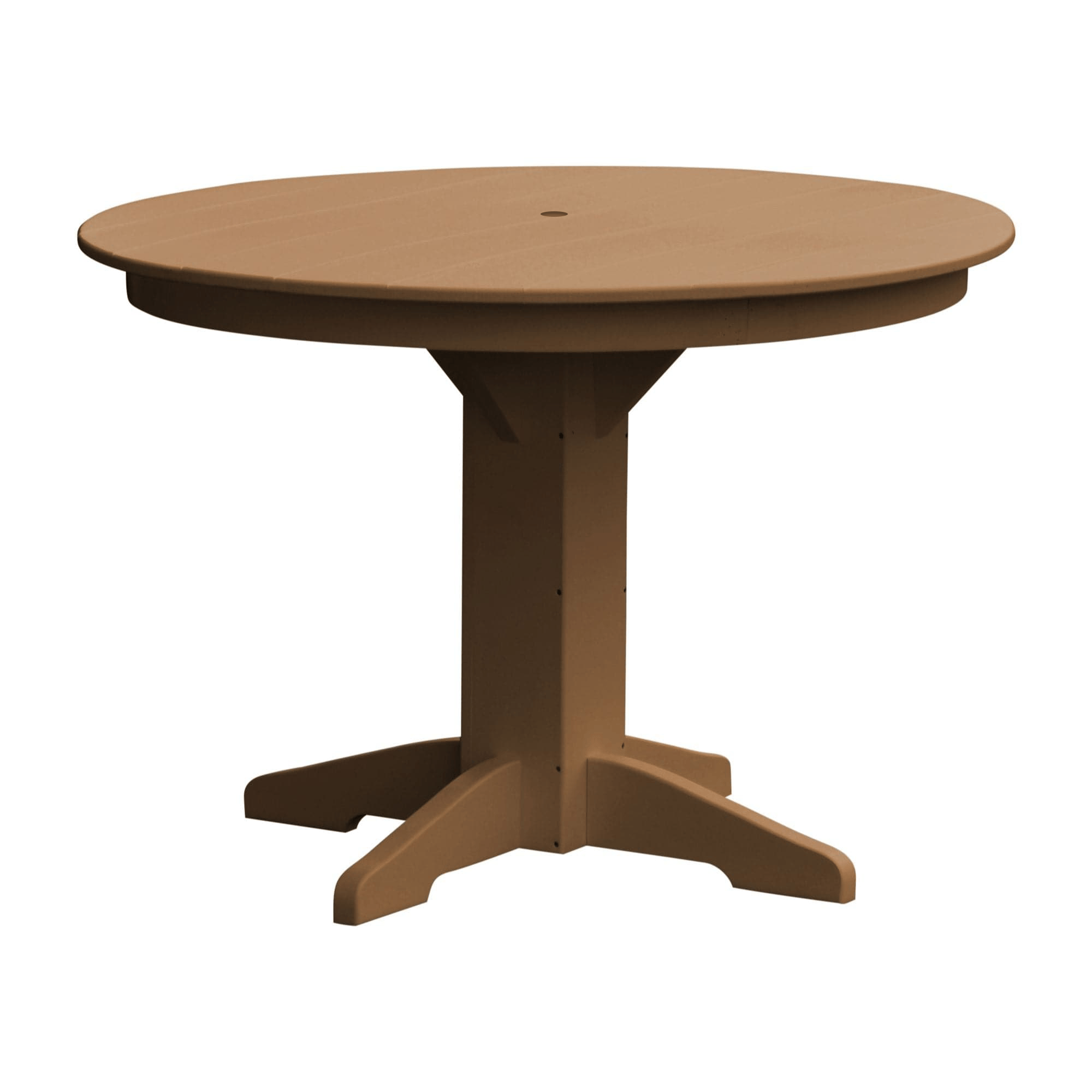 Keystone Amish Co. Poly Composite Round Outdoor Dining Table