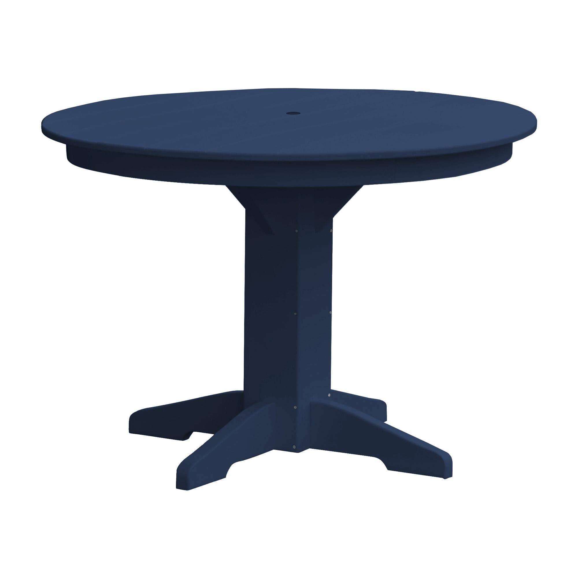 Keystone Amish Co. Poly Composite Round Outdoor Dining Table