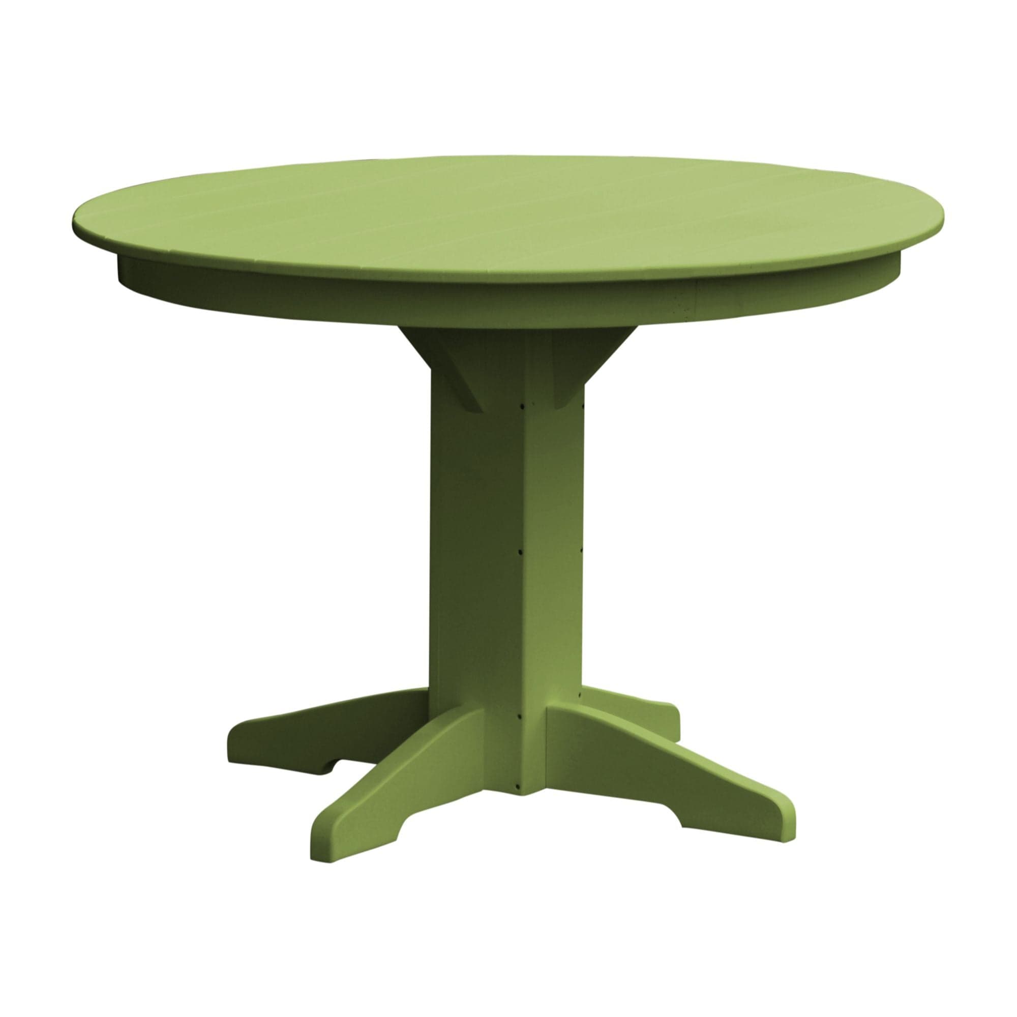 Keystone Amish Co. Poly Composite Round Outdoor Dining Table