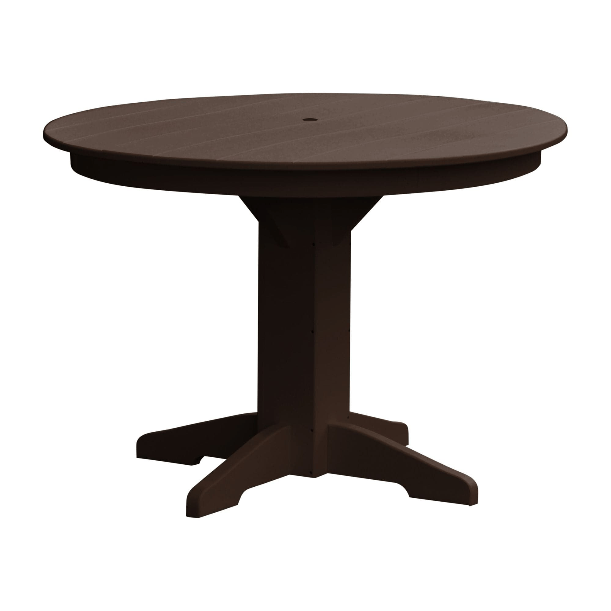 Keystone Amish Co. Poly Composite Round Outdoor Dining Table