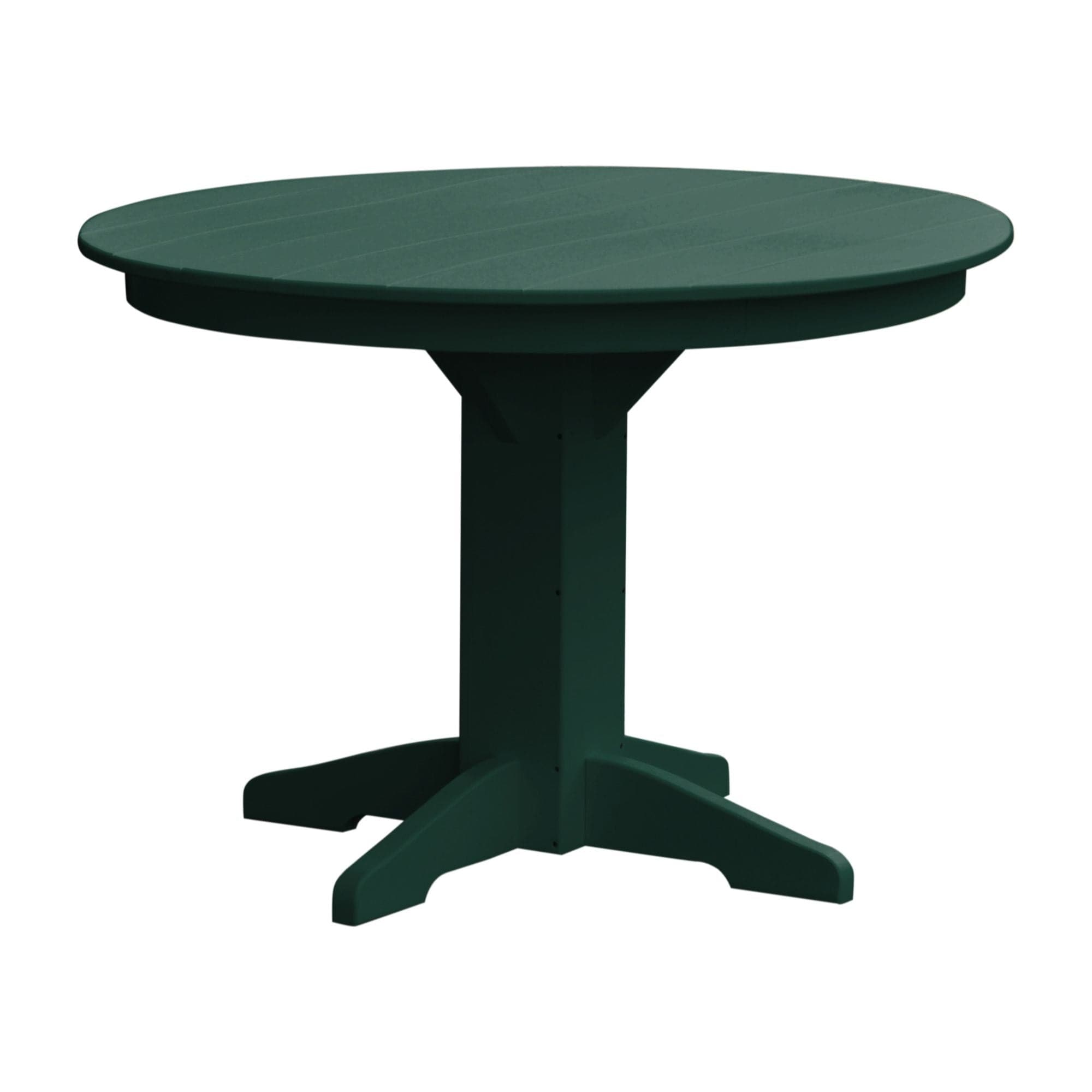 Keystone Amish Co. Poly Composite Round Outdoor Dining Table