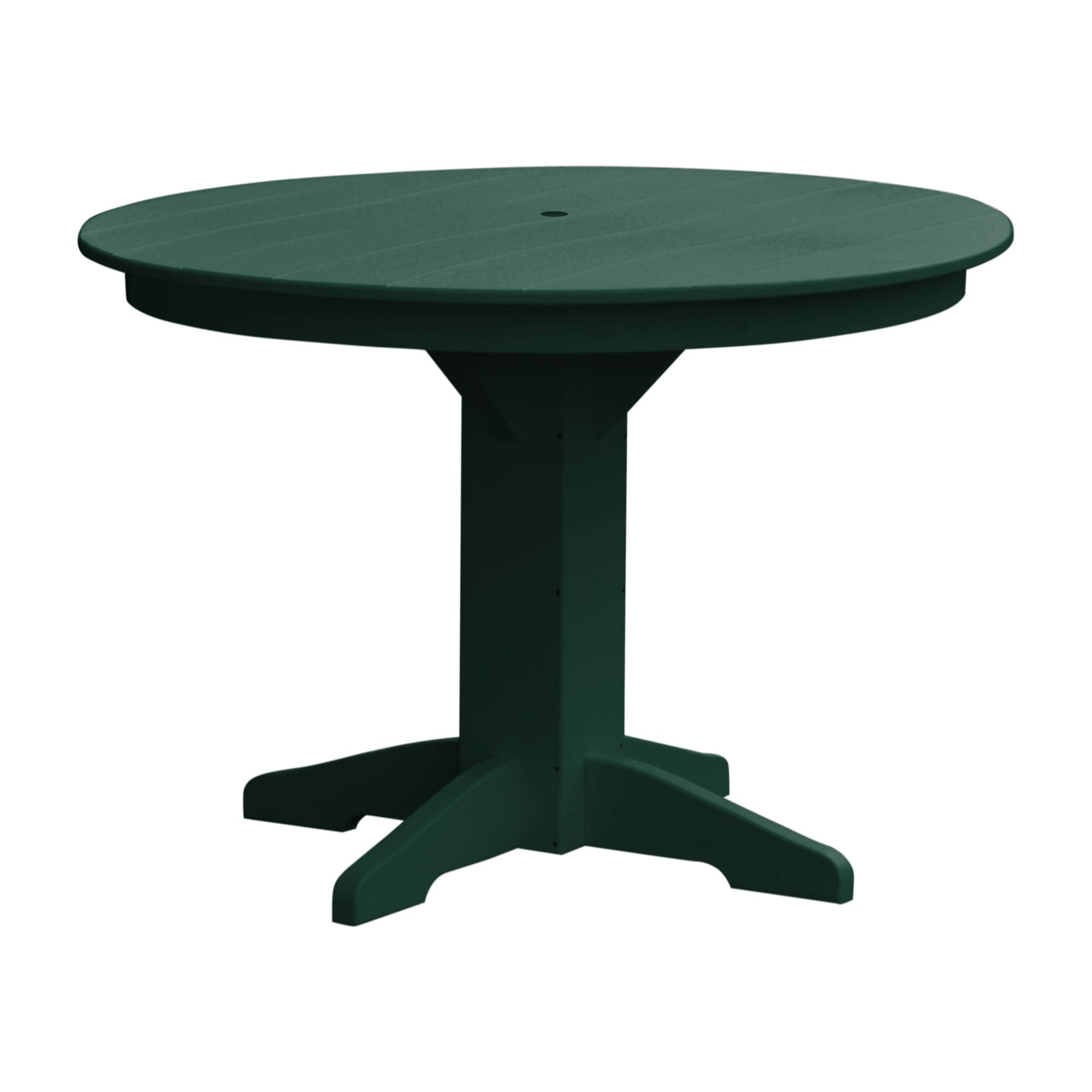 Keystone Amish Co. Poly Composite Round Outdoor Dining Table