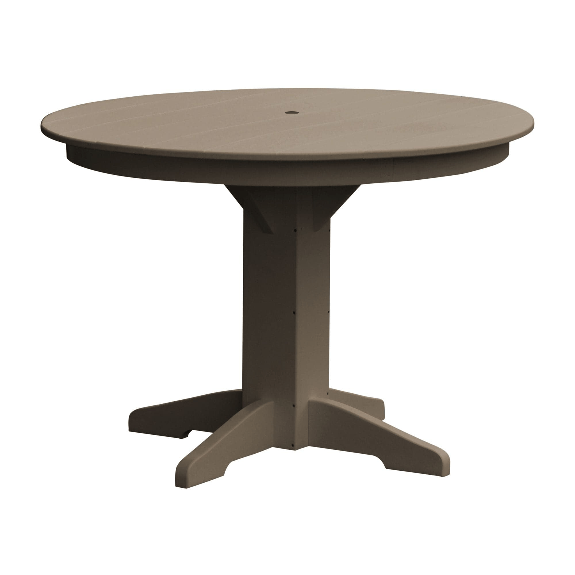 Keystone Amish Co. Poly Composite Round Outdoor Dining Table