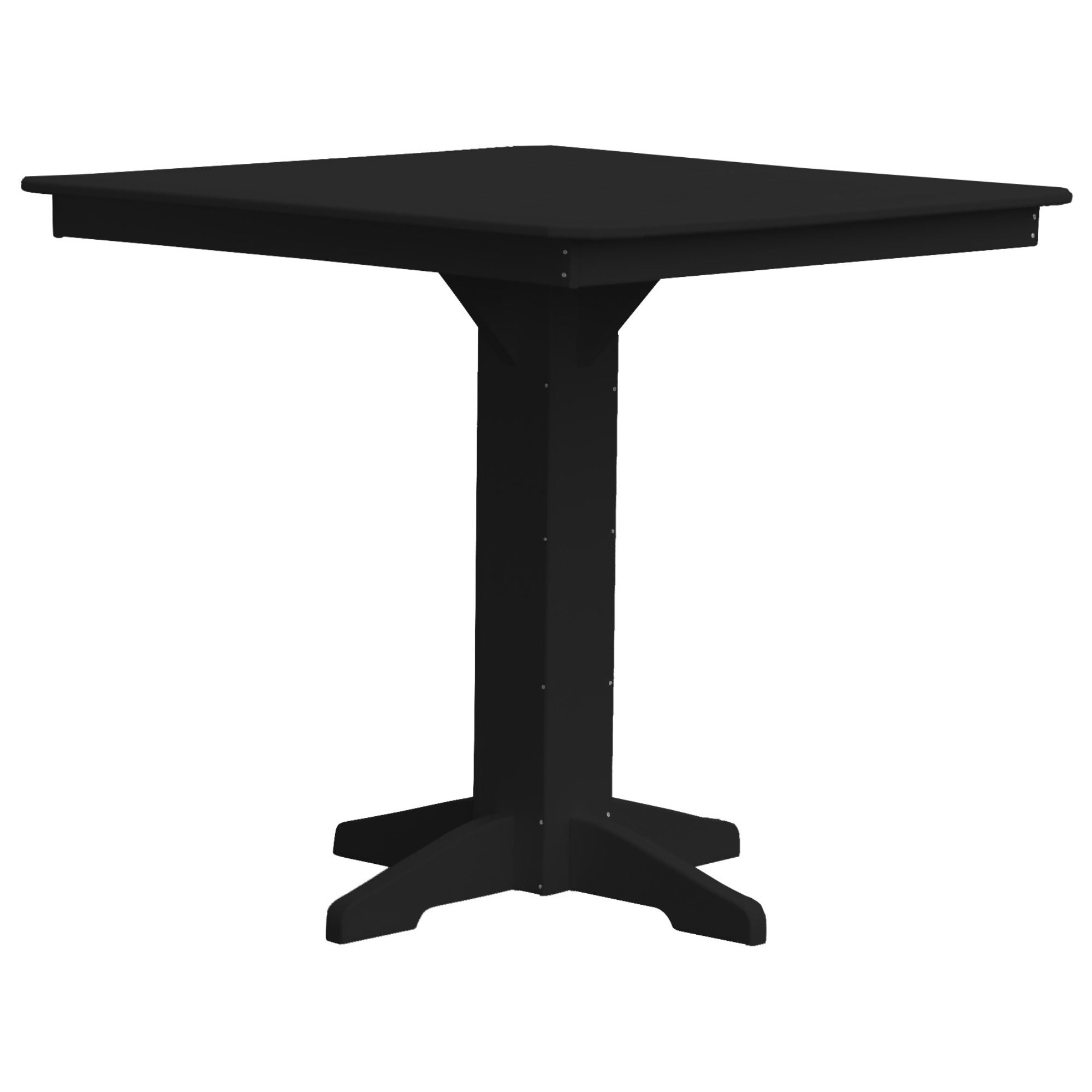 Keystone Amish Co. Square Poly Outdoor Bar Height Table